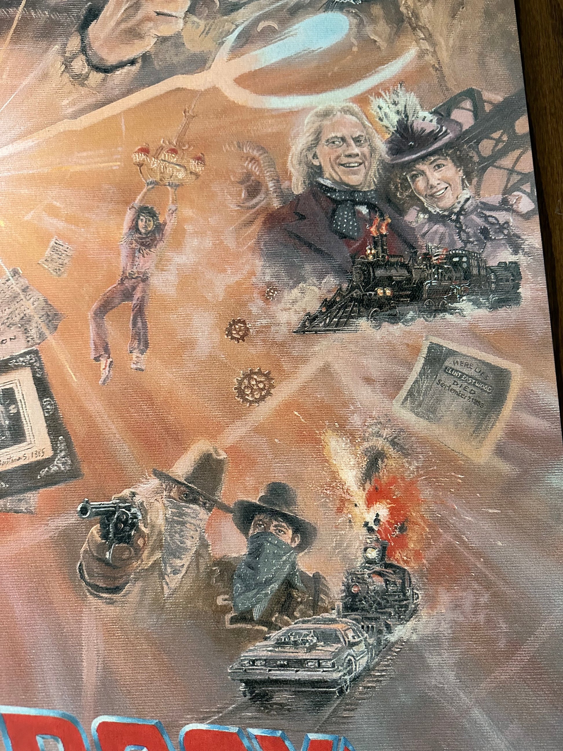 Gustavo Barroni – Back to the Future III, 24 x 36 in, poster, image 5