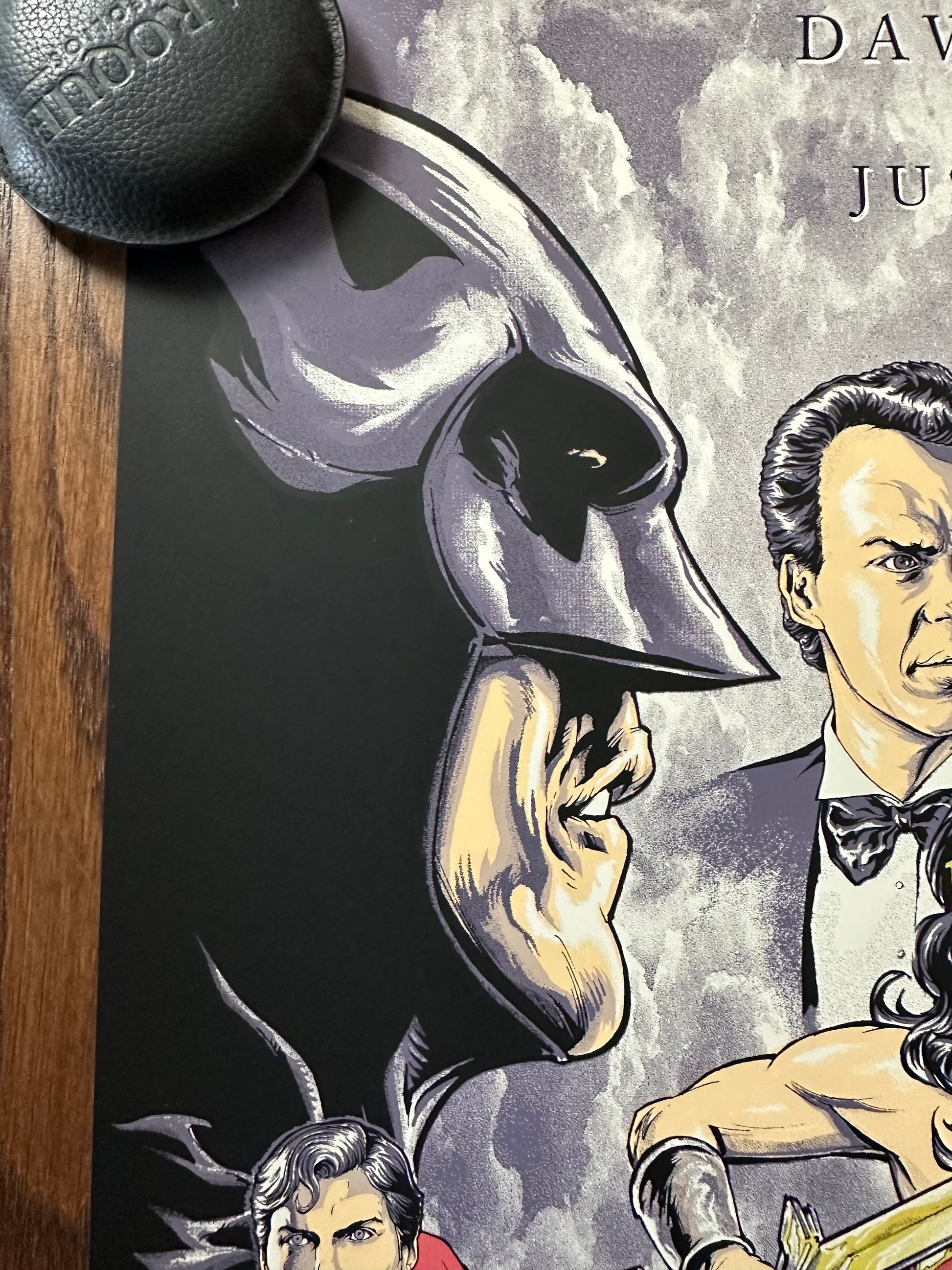 Steve Kurth – DC Batman Superman Dawning of Justice, 18 x 24 in, art print, image 3