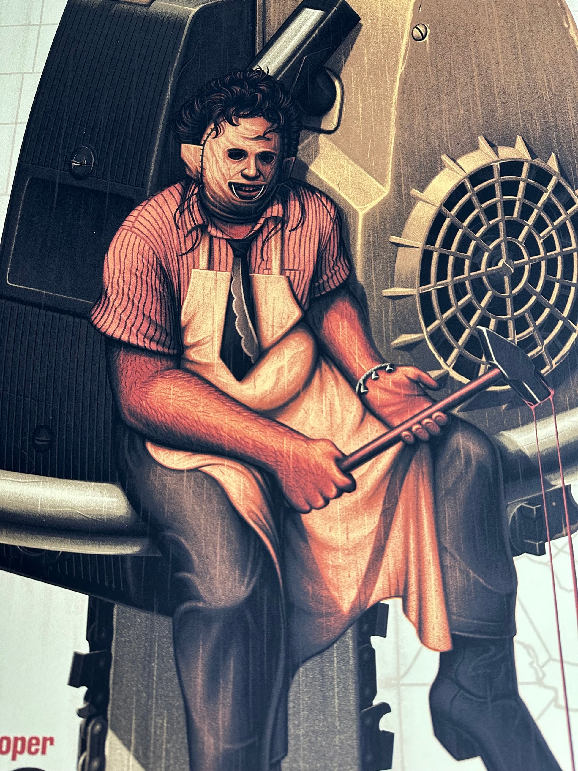 Melvin Mago – Texas Chainsaw Massacre, 24 x 36 in, poster, image 2