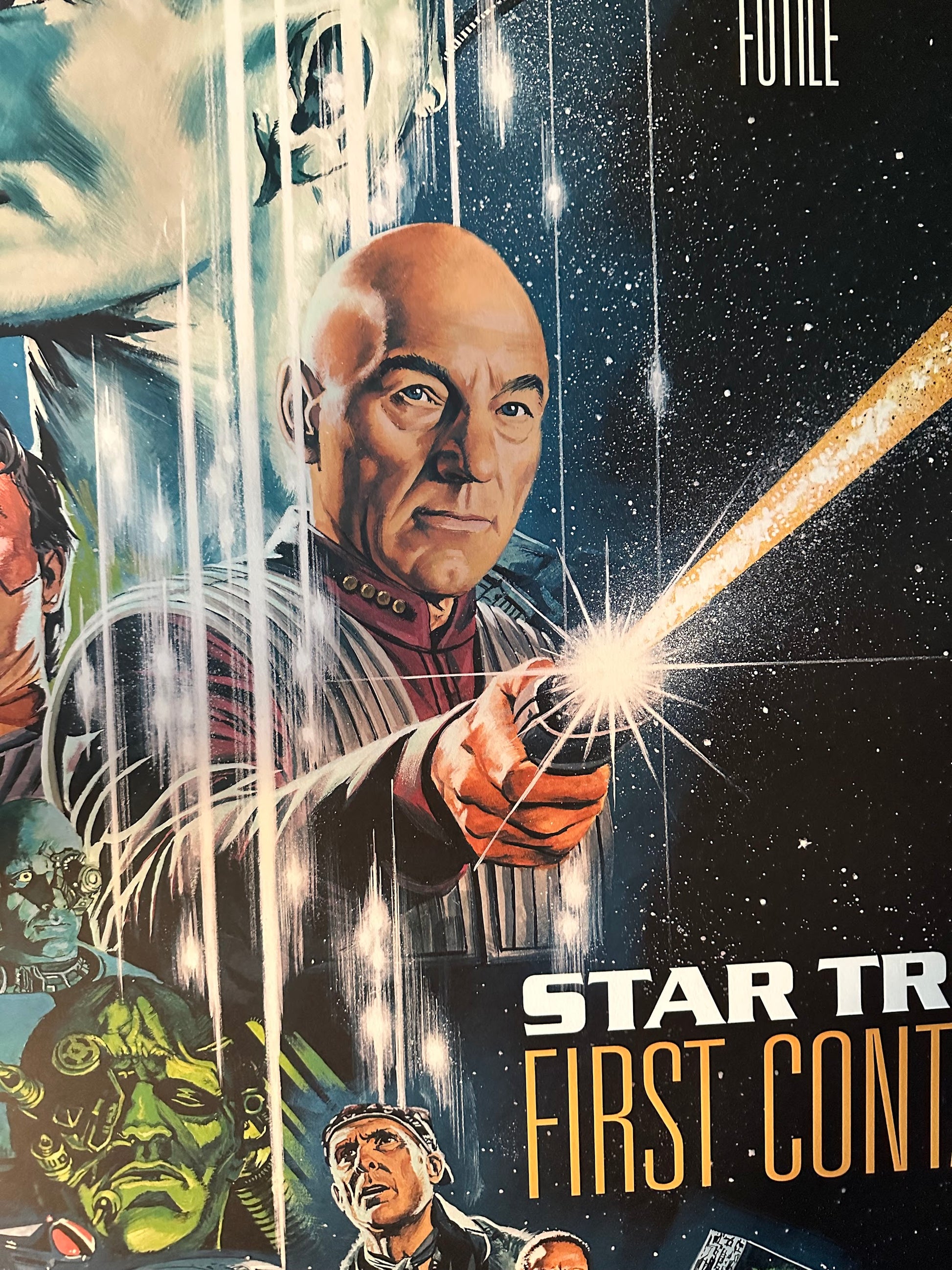 Paul Mann – Star Trek First Contact, 24 x 36 in, poster, image 3