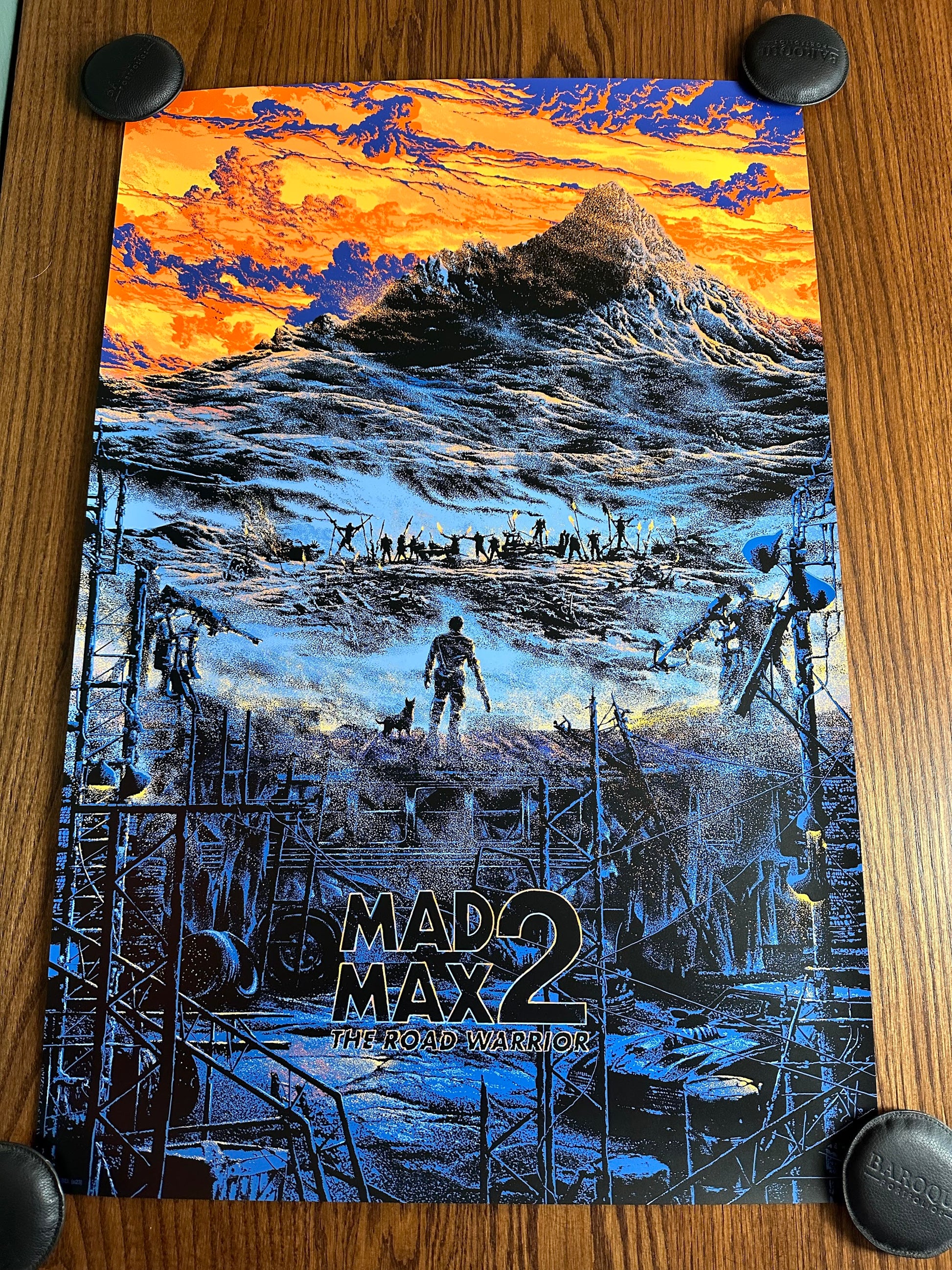 Kilian Eng – Mad Max 2 Road Warrior, 24 x 36 in, poster