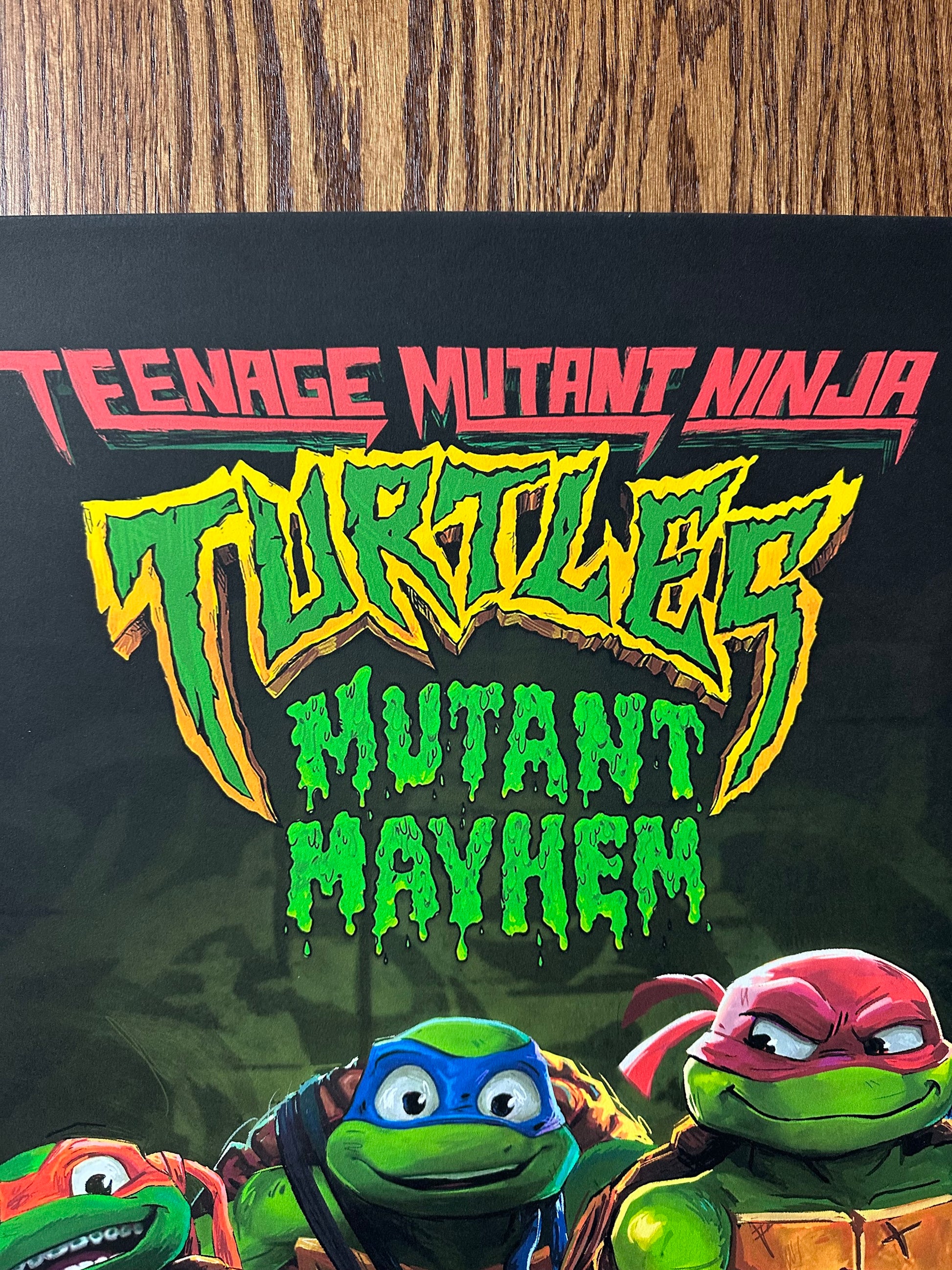 Matheuss Berant – TMNT Mutant Mayhem, 24 x 36 in, poster, image 2