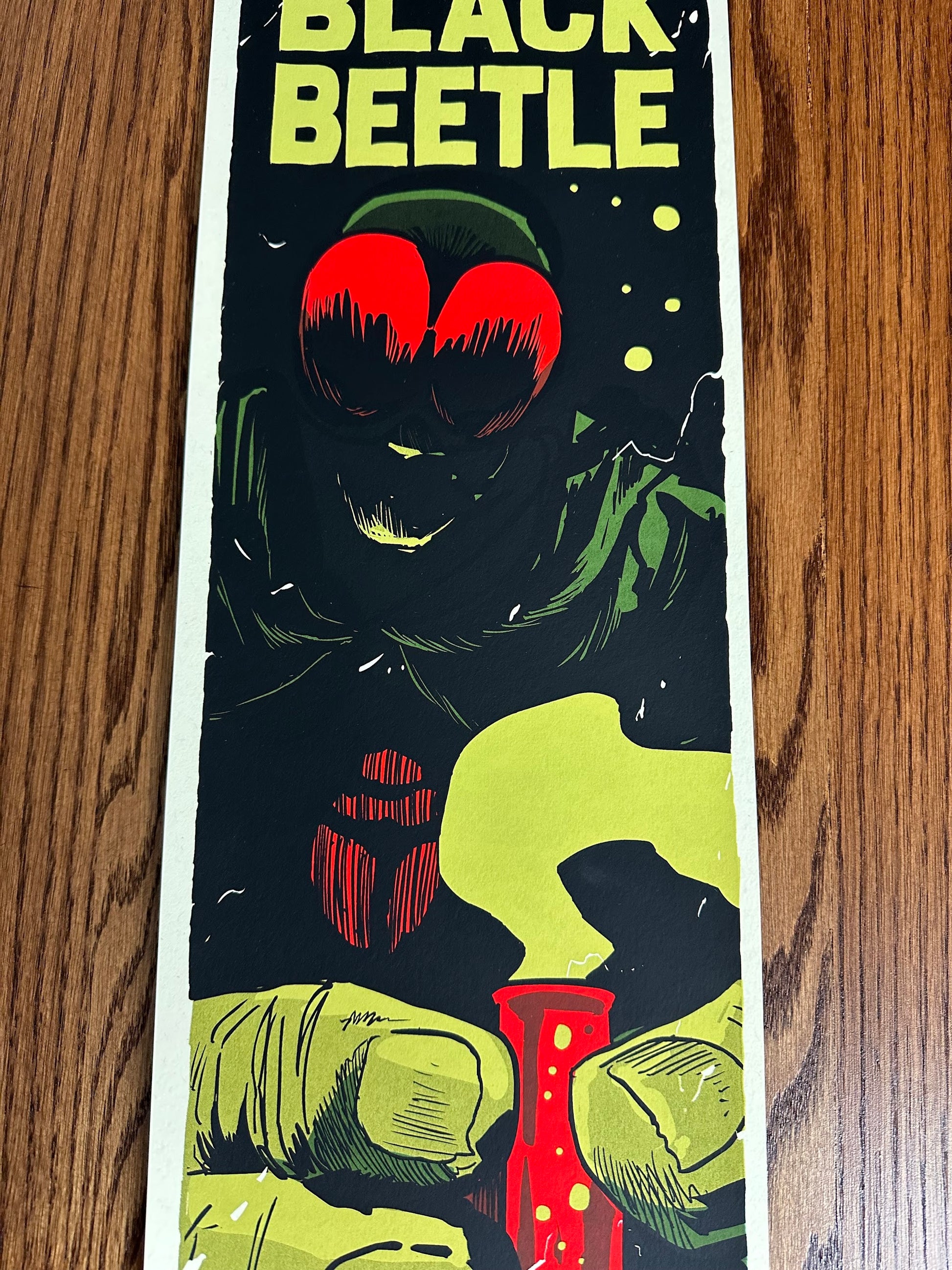 Francesco Francavilla – The Black Beetle, 8 x 36 in, art print, image 4
