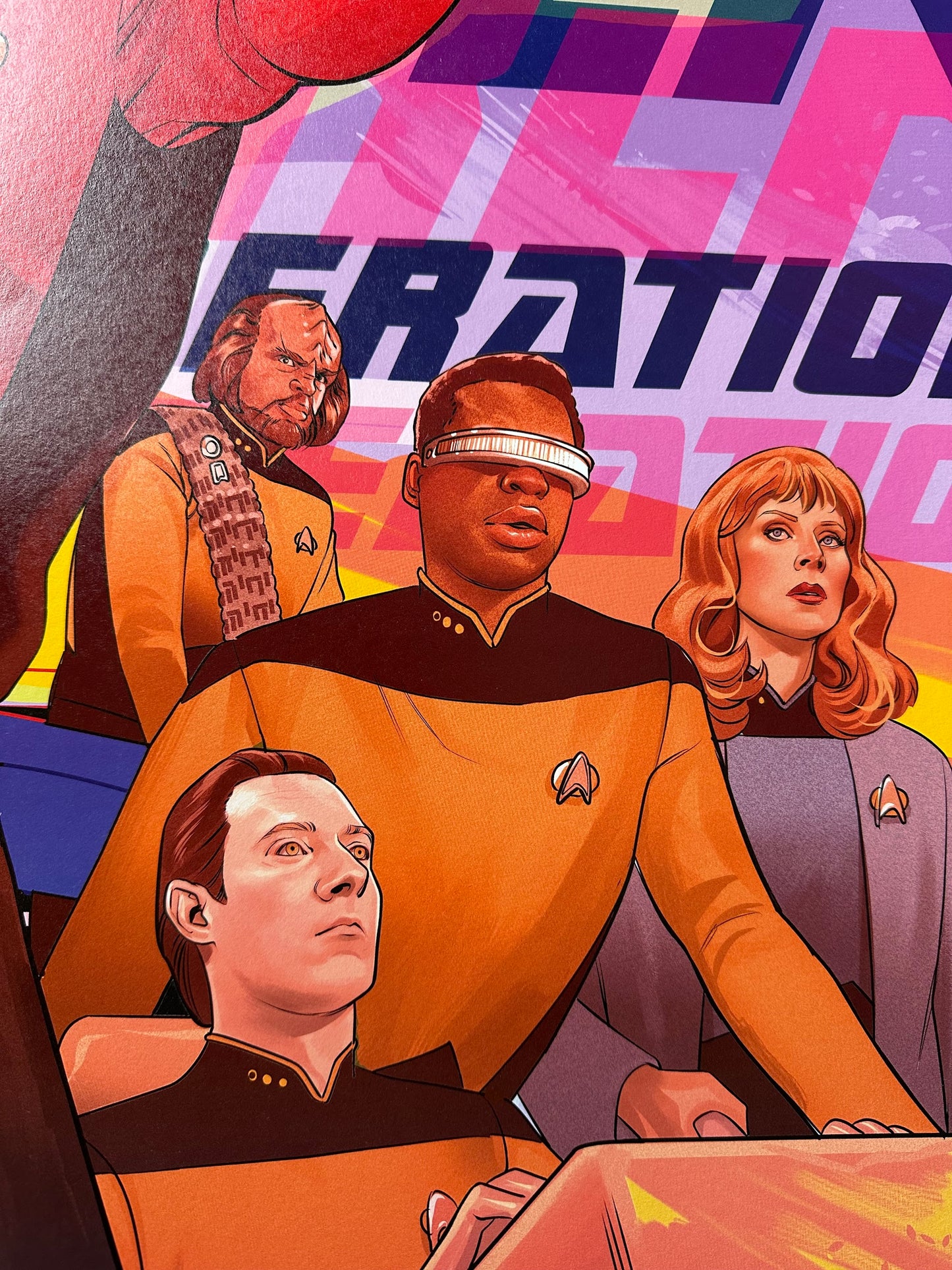 Rachael Stott – Star Trek The Next Generation, 24 x 36 in, poster, image 4