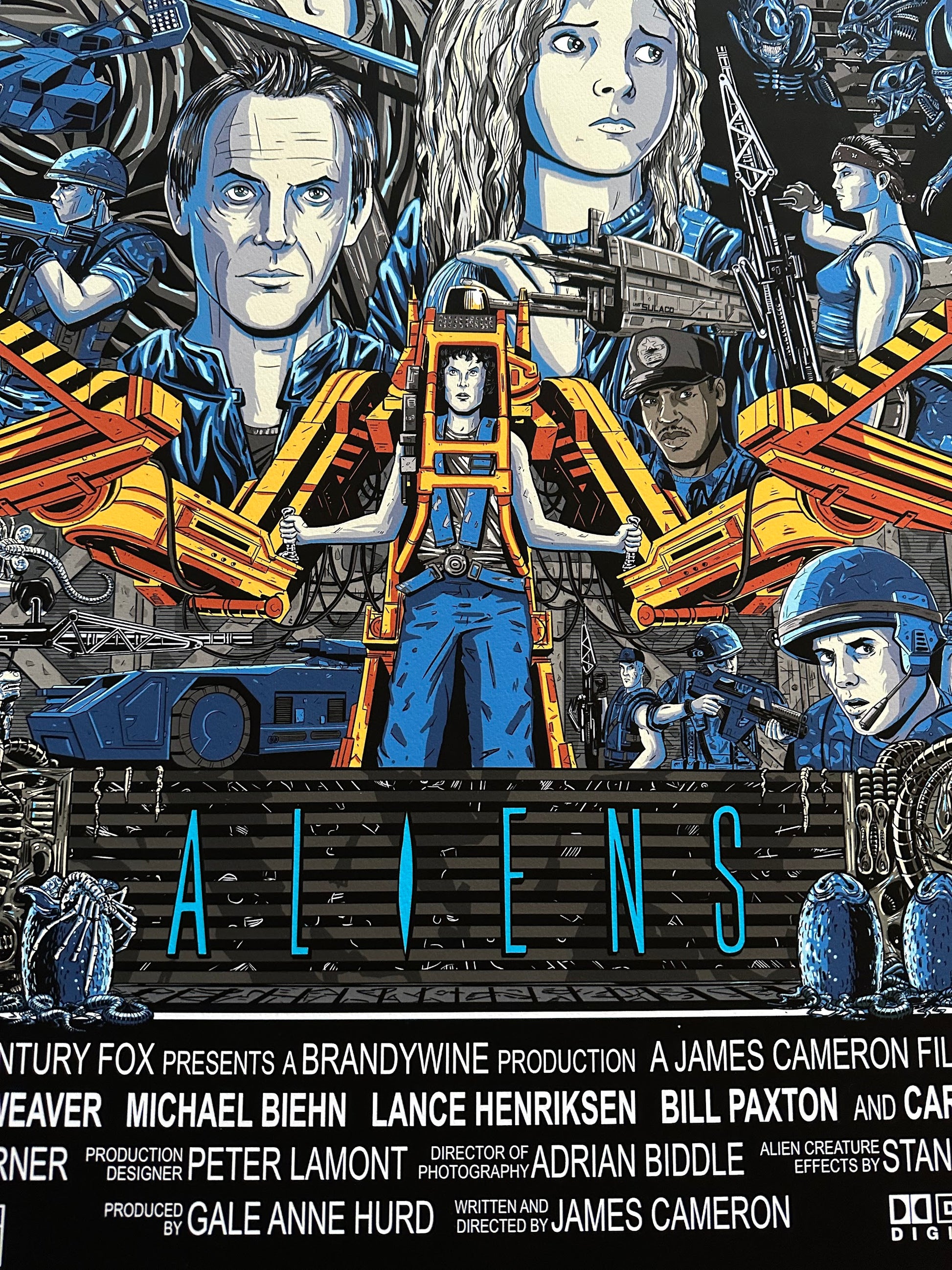 Aaron Haynes – Aliens, 24 x 36 in, poster, image 4