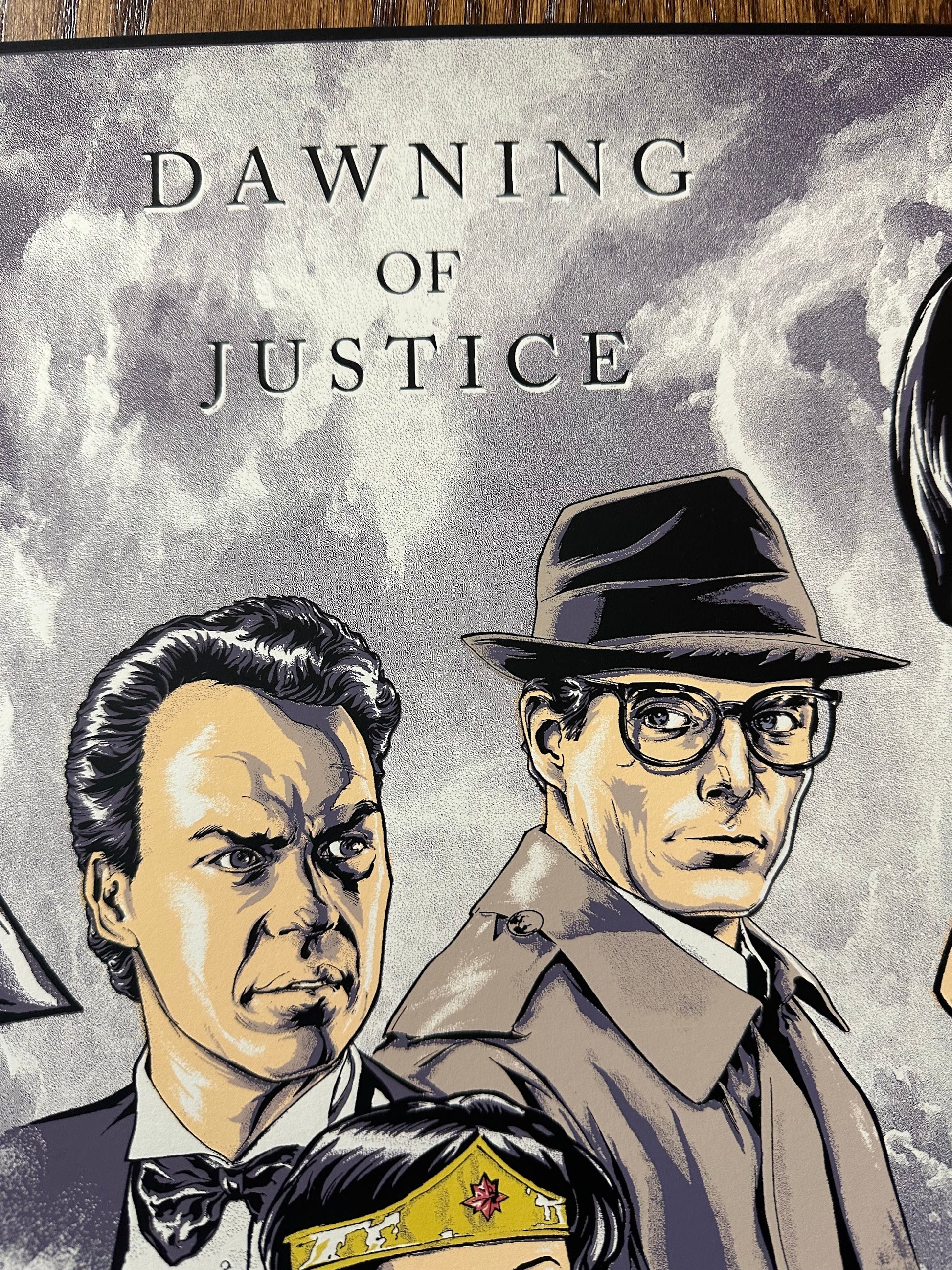Steve Kurth – DC Batman Superman Dawning of Justice, 18 x 24 in, art print, image 2