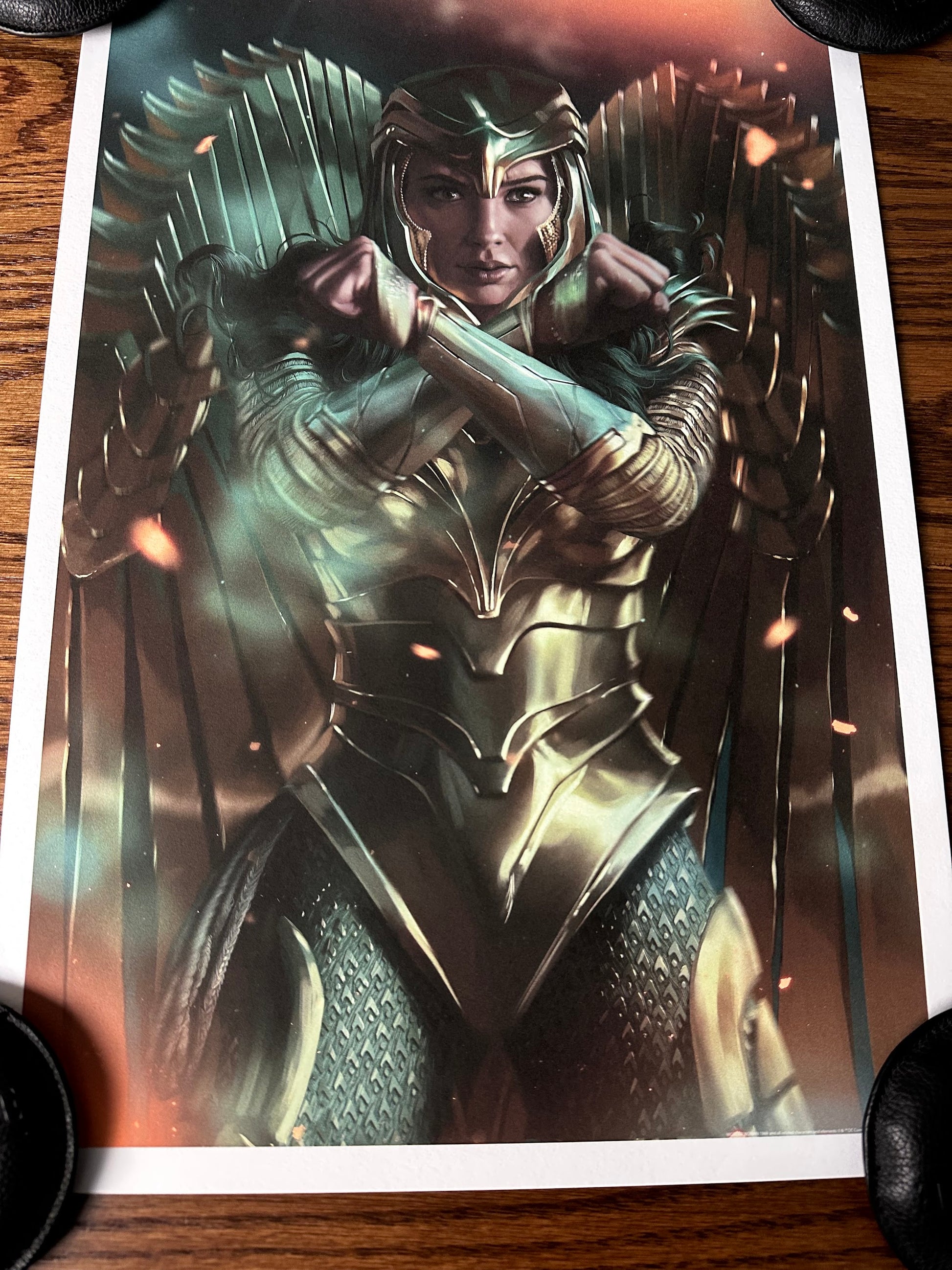 Ann Bembi – Wonder Woman, 13 x 19 in, art print, image 4