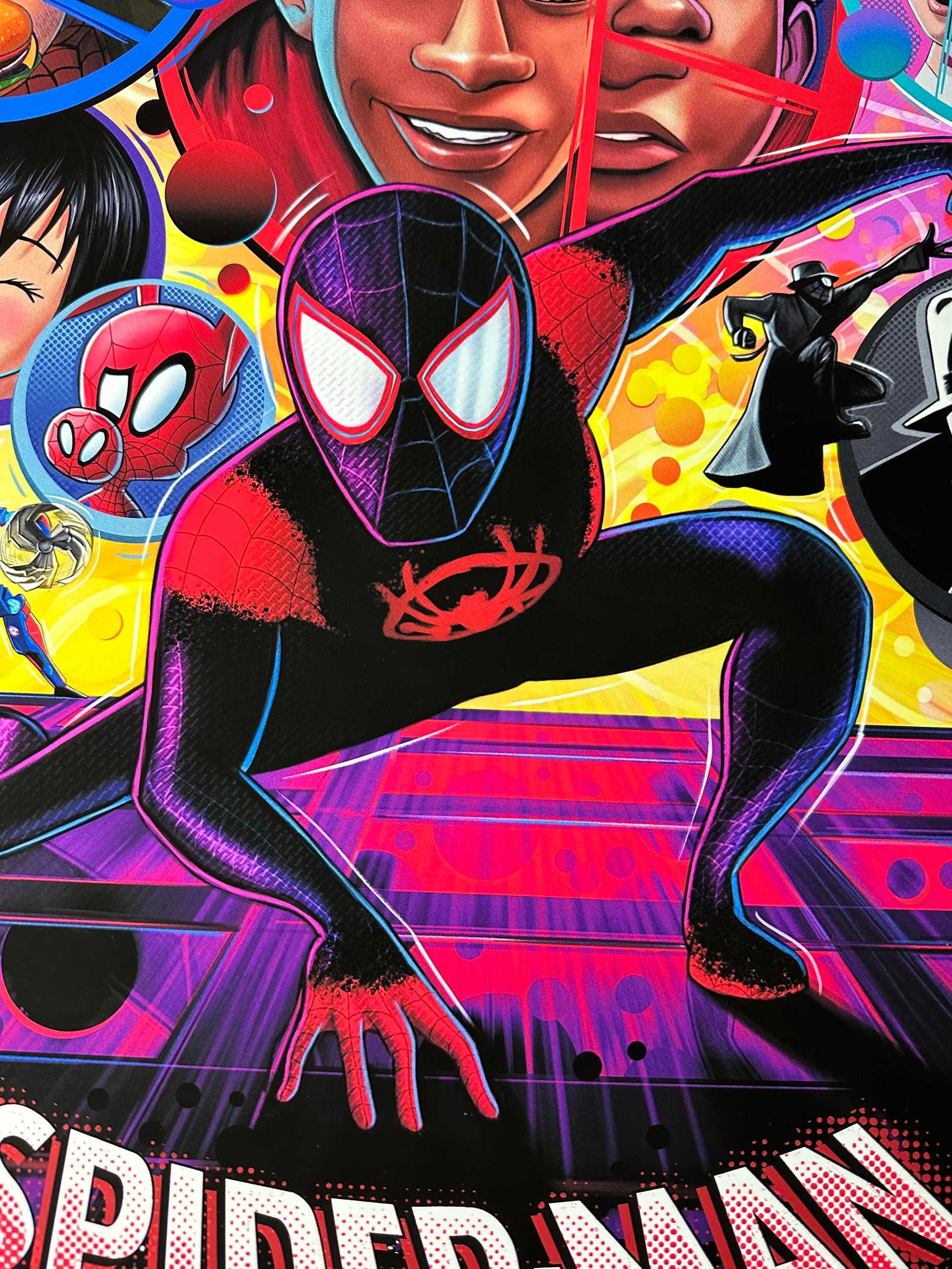 Sam Gilbey – Spider-Man Into the Spider-Verse, 16 x 24 in, art print, image 3