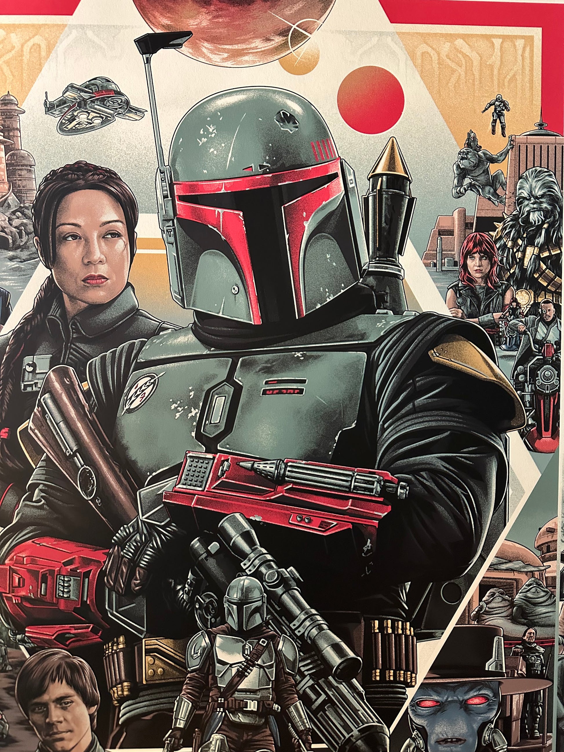Amien Juugo – The Book of Boba Fett, 24 x 36 in, poster, image 2