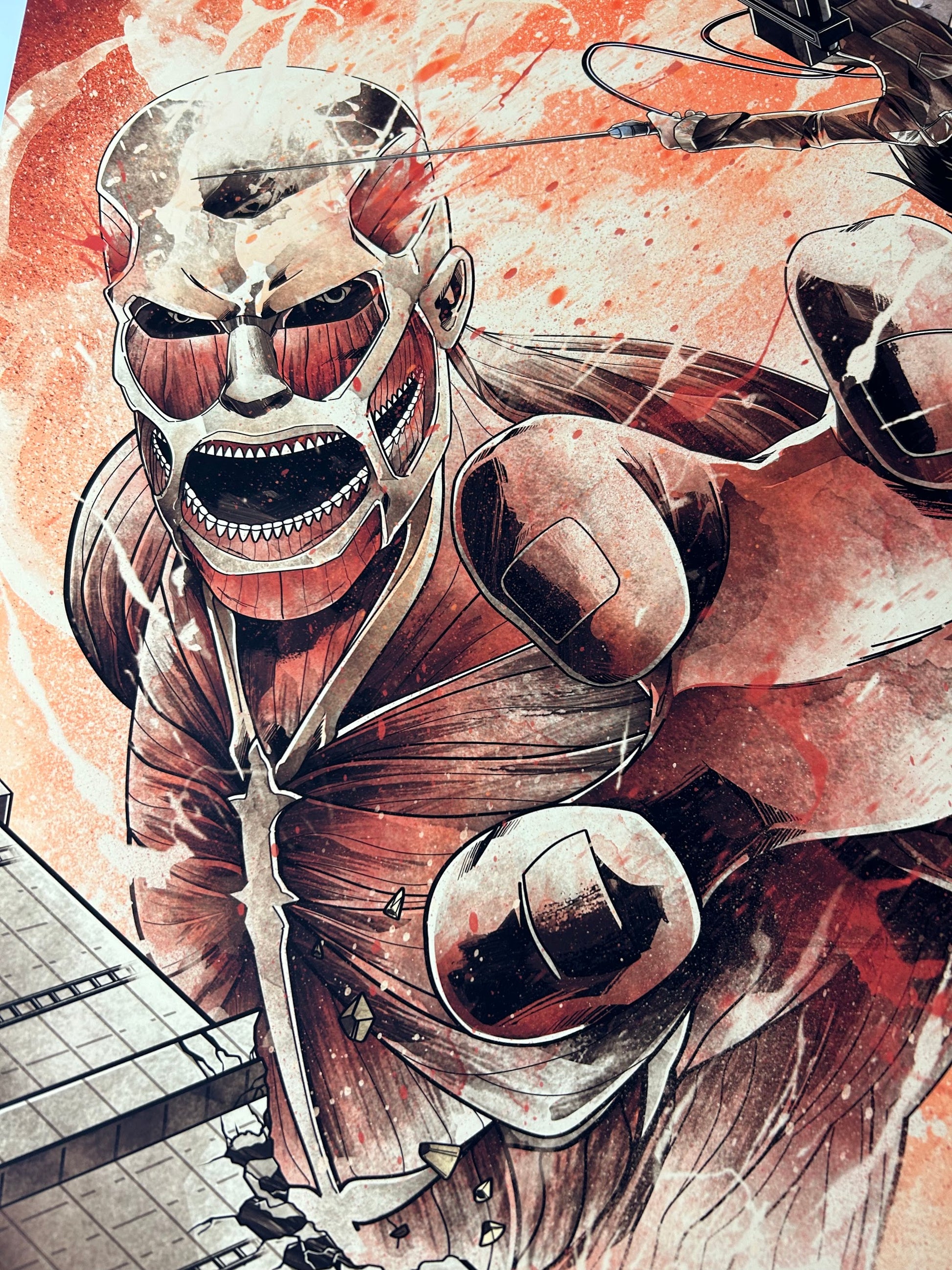 JP Valderrama – Attack on Titan, 18 x 24 in, art print, image 3