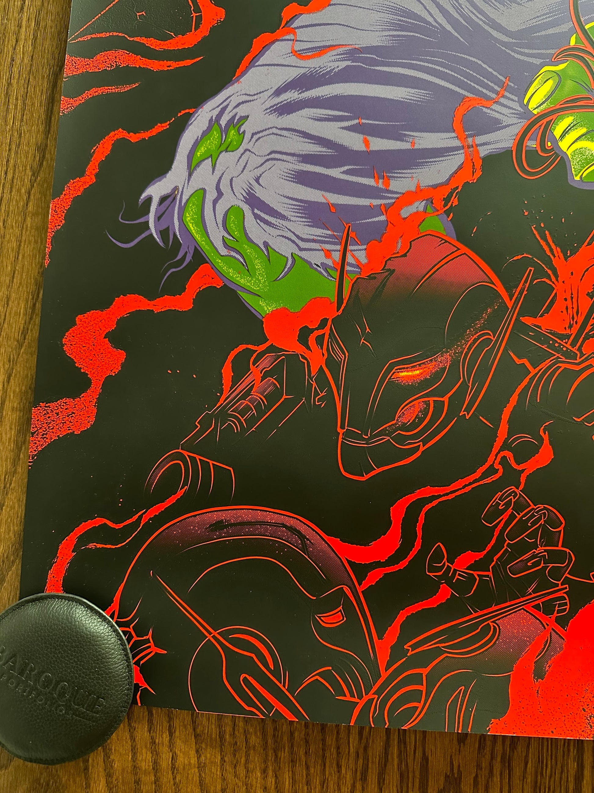 Zombie Yeti – Avengers Hulk, 24 x 36 in, poster, image 3