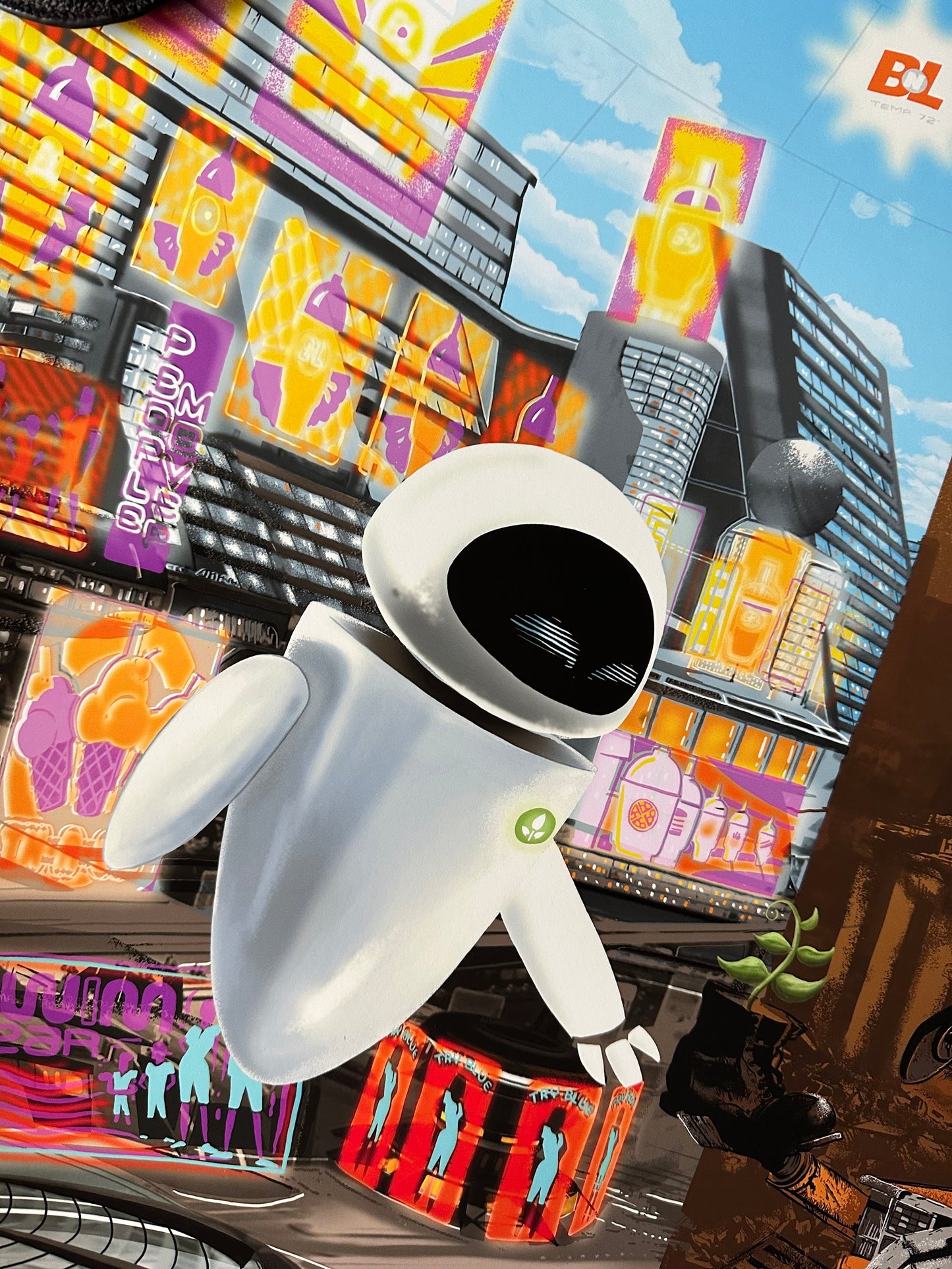 Raid71 – Wall-E, 18 x 24 in, art print, image 2
