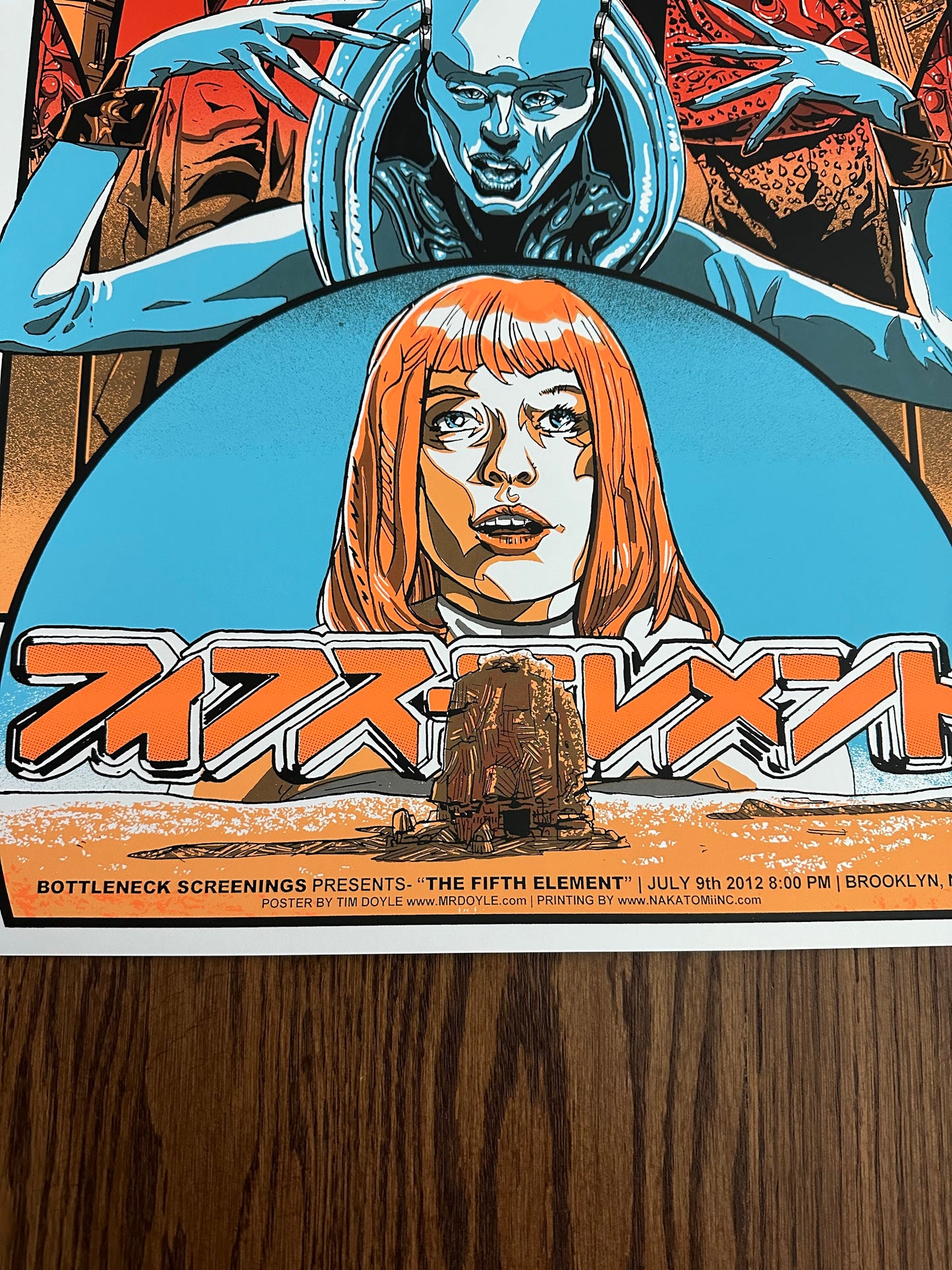Tim Doyle – The Fifth Element, 18 x 24 in, art print, image 6