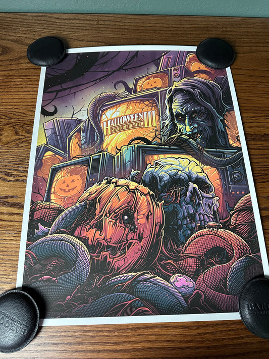 Dan Mumford – Halloween 3 Season of the Witch, 18 x 24 in, art print