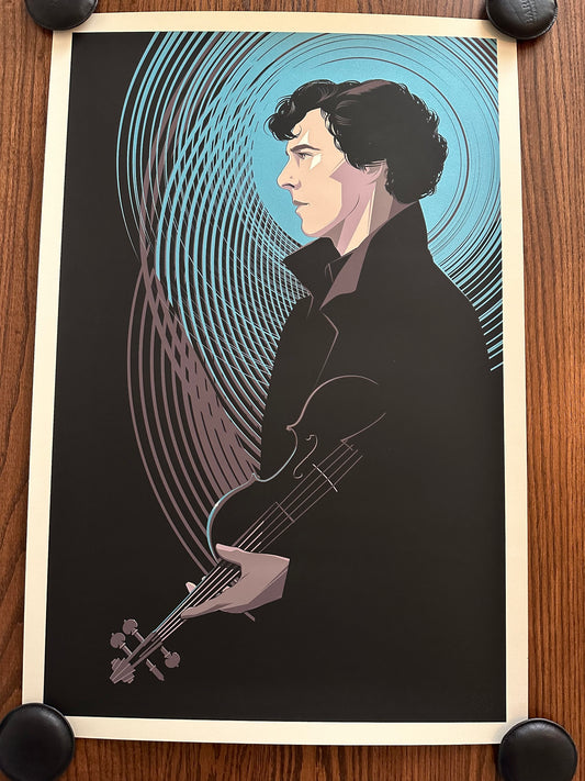 Craig Drake – Sherlock, 24 x 36 in, poster, image 5