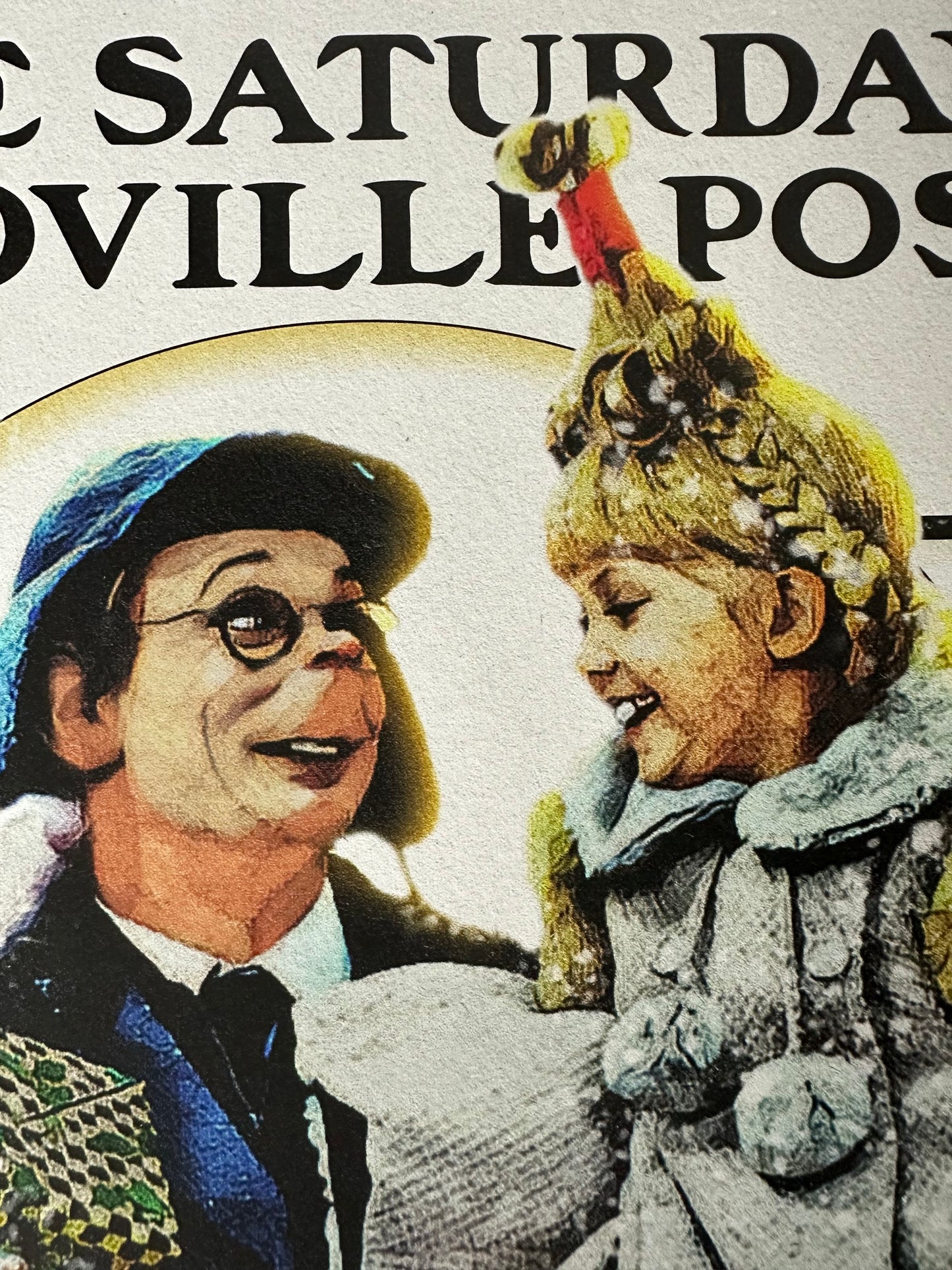 Nate Gonzales – The Saturday Whoville Post How the Grinch Stole Christmas, 12 x 18 in, art print, image 2