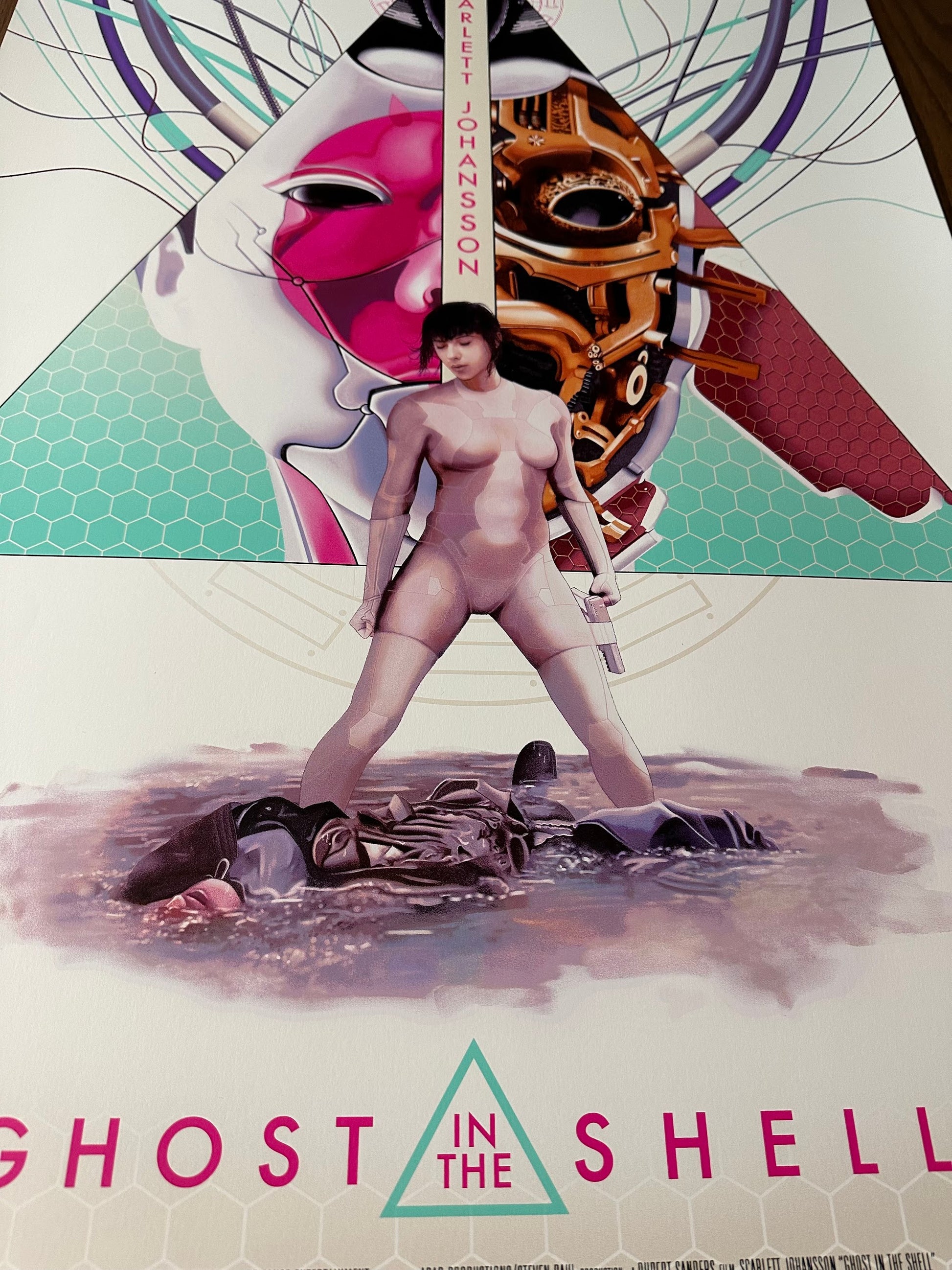 Alberto Reyes – Ghost in the Shell, 24 x 36 in, poster, image 5