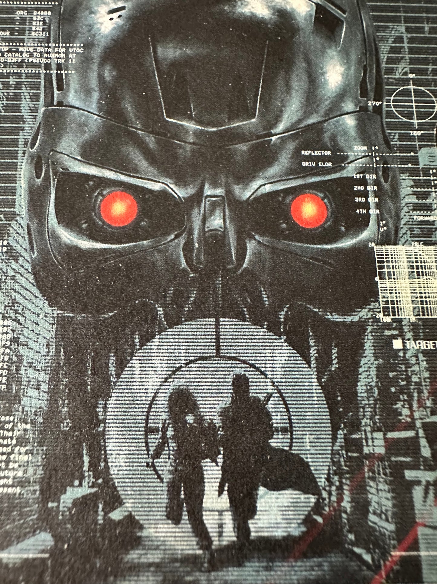 Florey - Terminator Vice Press VHS Promo 8x10 art print - detail image 3