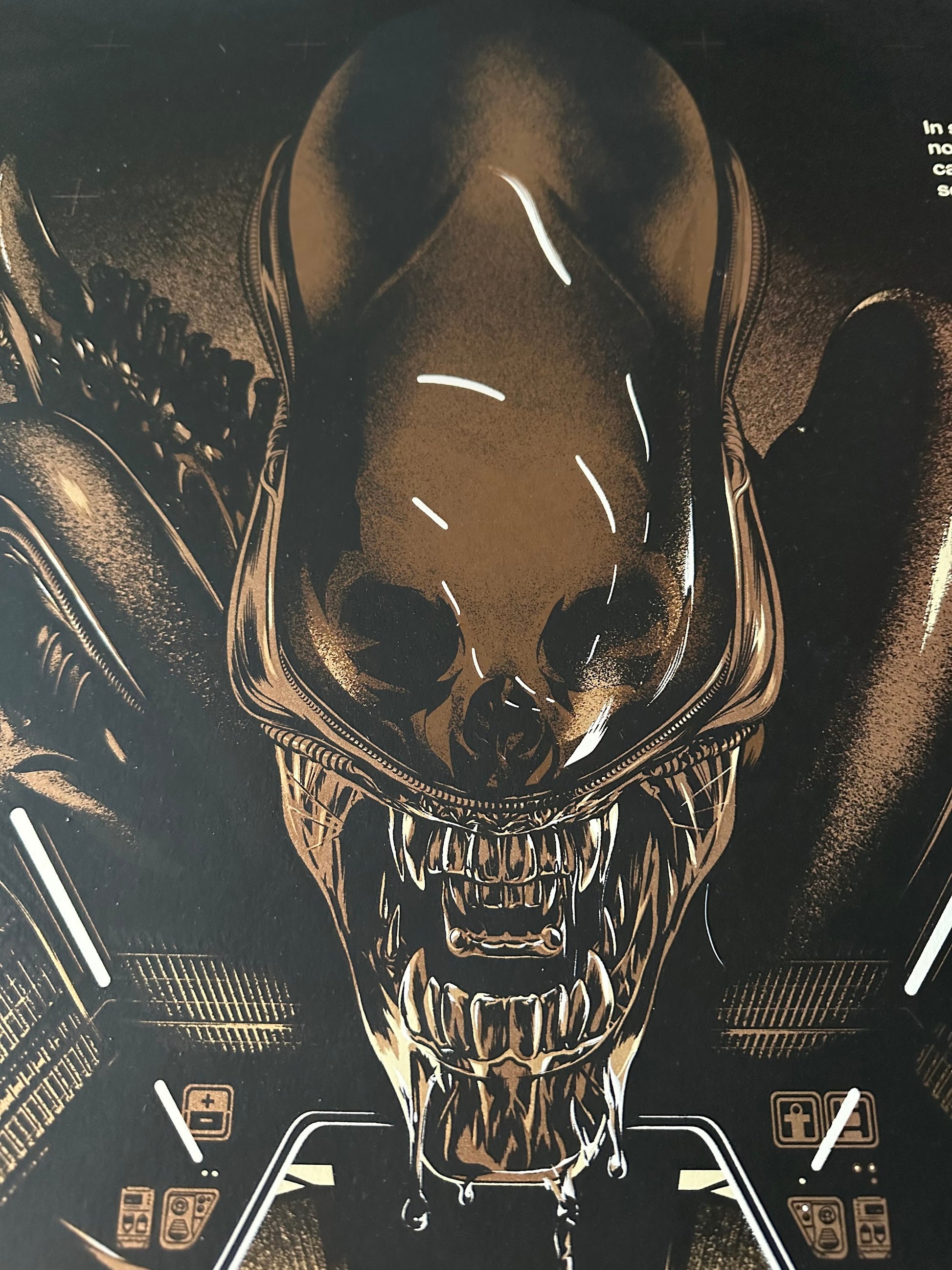 Martin Ansin – Alien, 24 x 36 in, poster, image 2