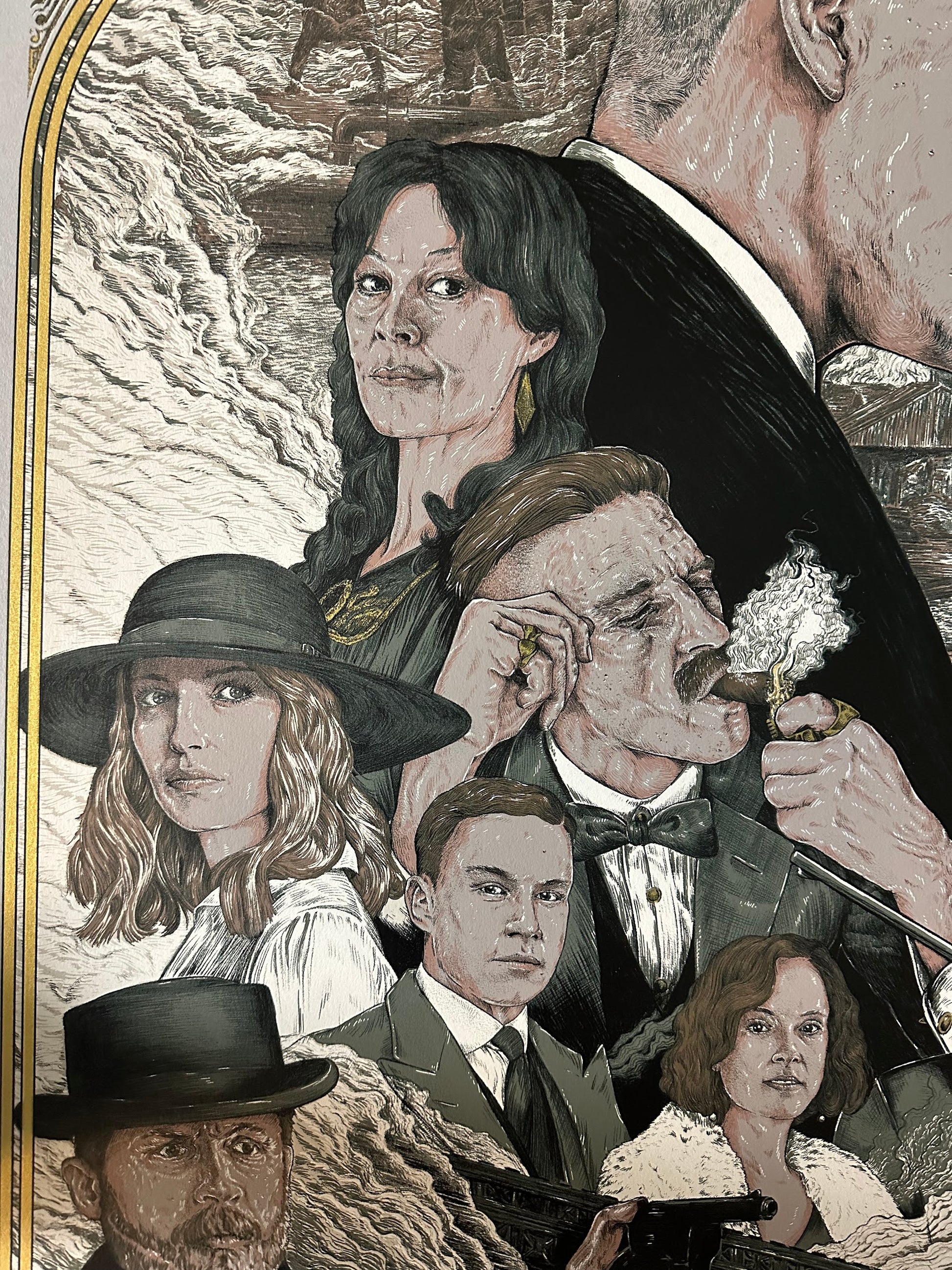 Andrew Rowland - Peaky Blinders 24x36 movie poster - detail image 3