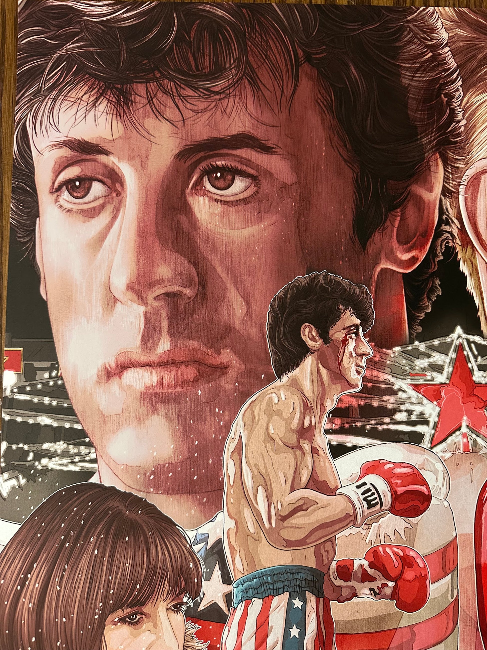 Tavo Montanez - Rocky 4 24x36 movie poster - detail image 2