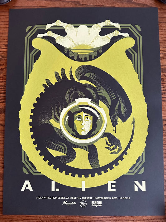 Ryan Brinkerhoff – Alien, 18 x 24 in, art print, image 4