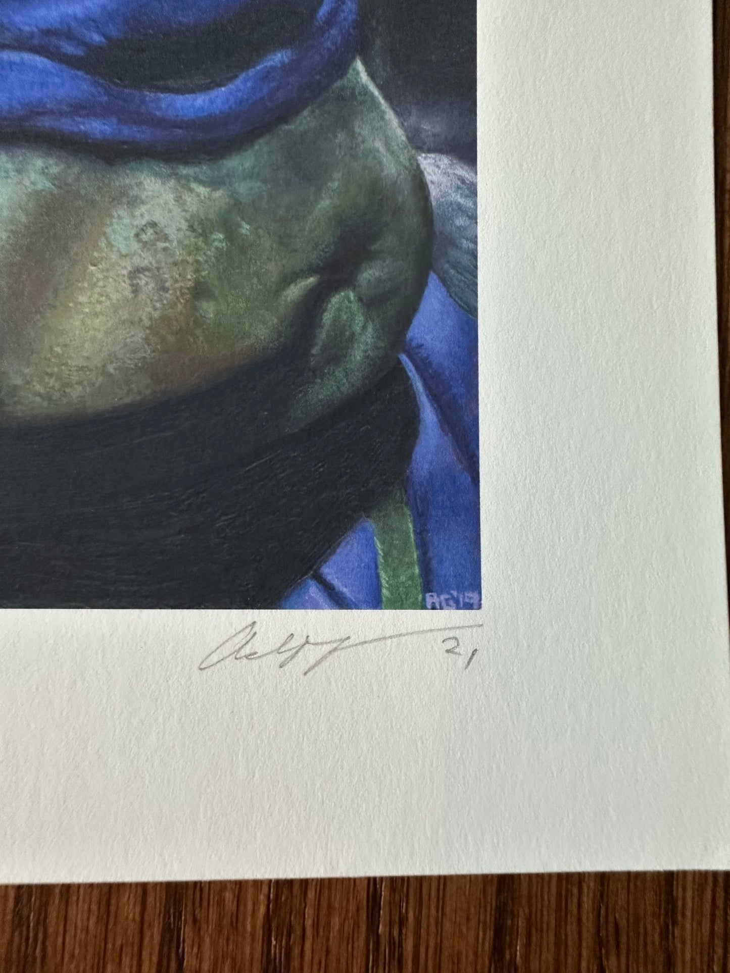 Ashton Gallagher – Teenage Mutant Ninja Turtles Donny Portrait, 6 x 6 in, art print, image 4
