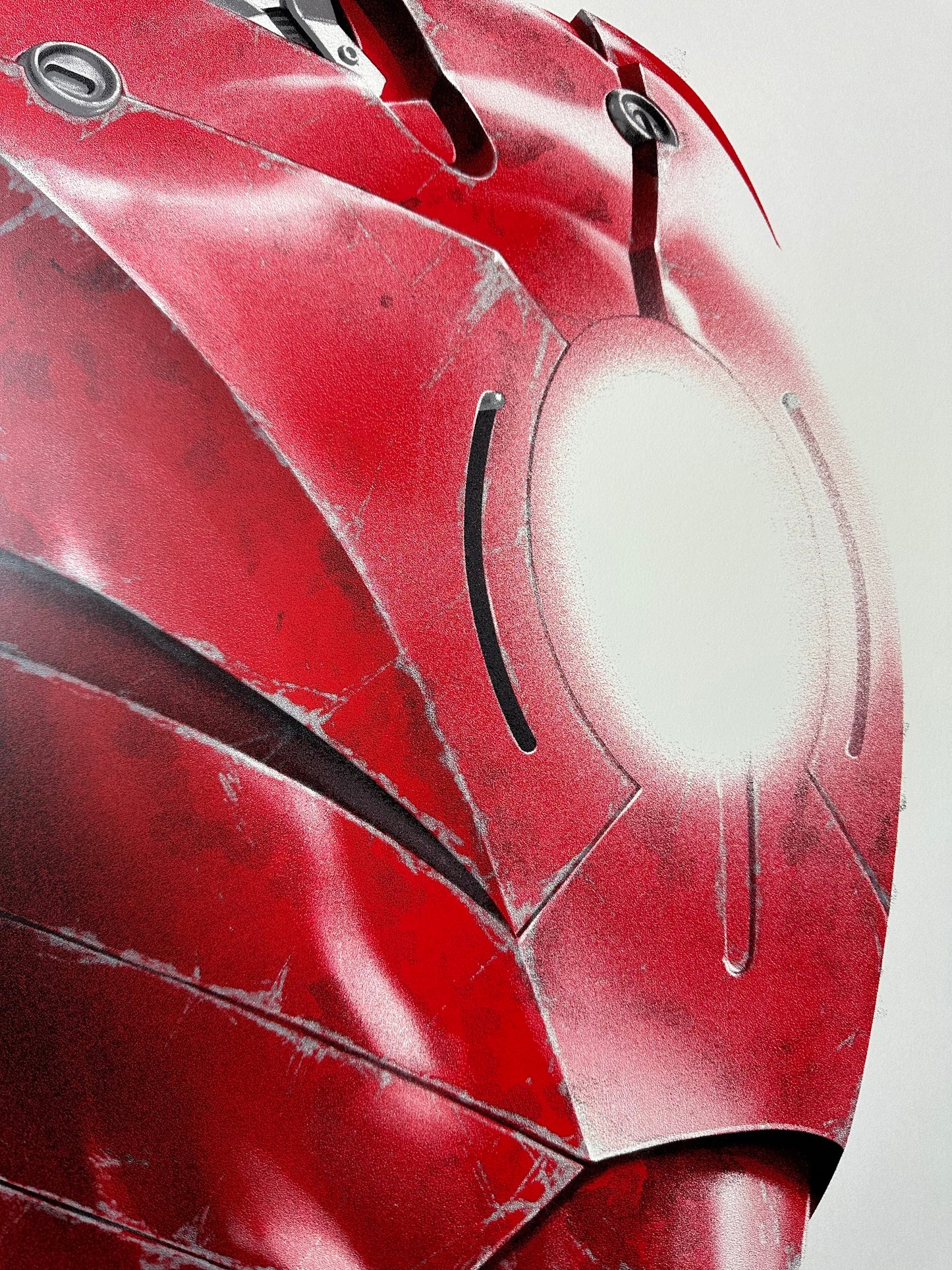 Phantom City Creative – Iron Man Mark III Battle Variant, 24 x 36 in, poster, image 5