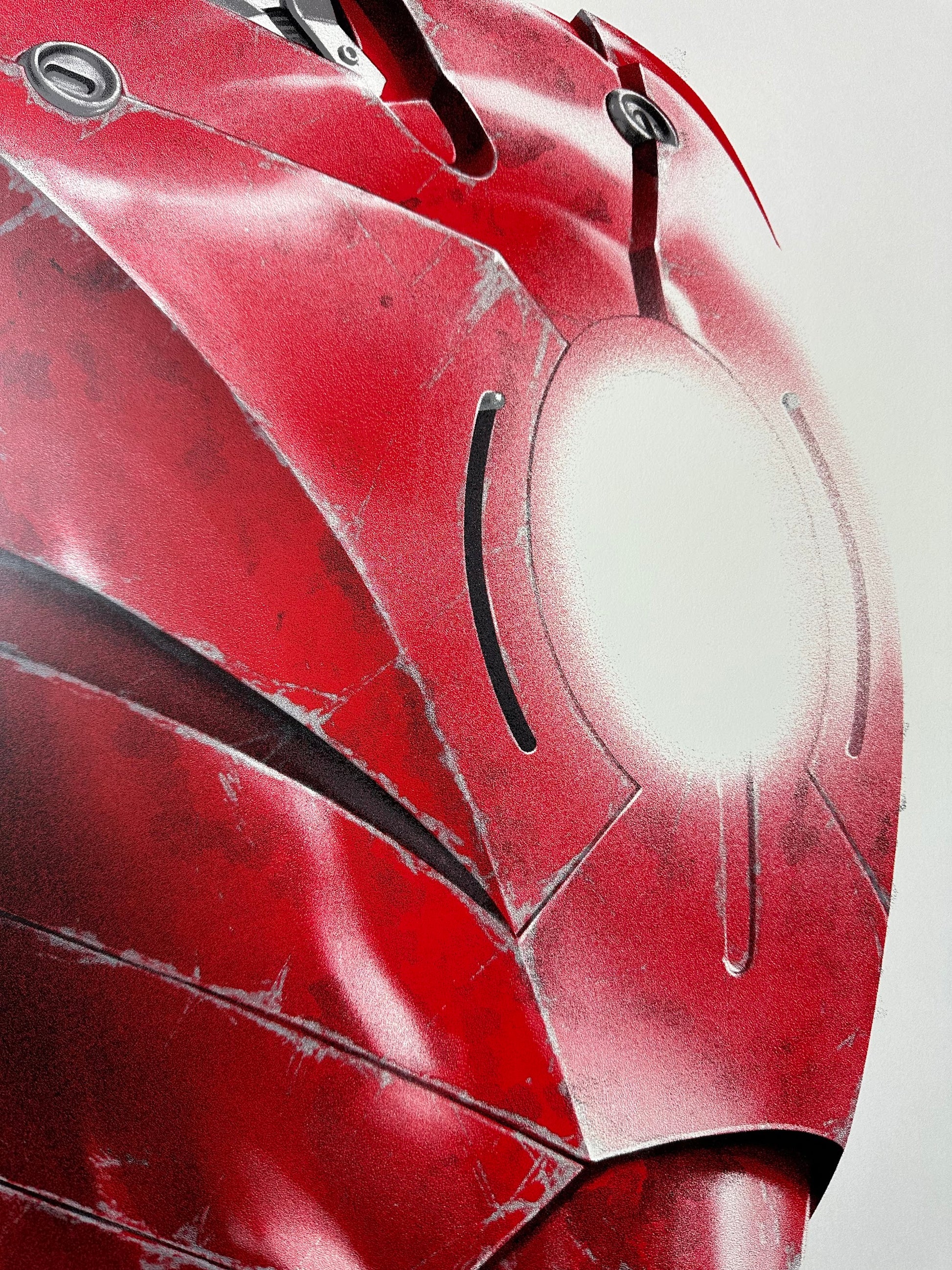 Phantom City Creative – Iron Man Mark III Battle Variant, 24 x 36 in, poster, image 5