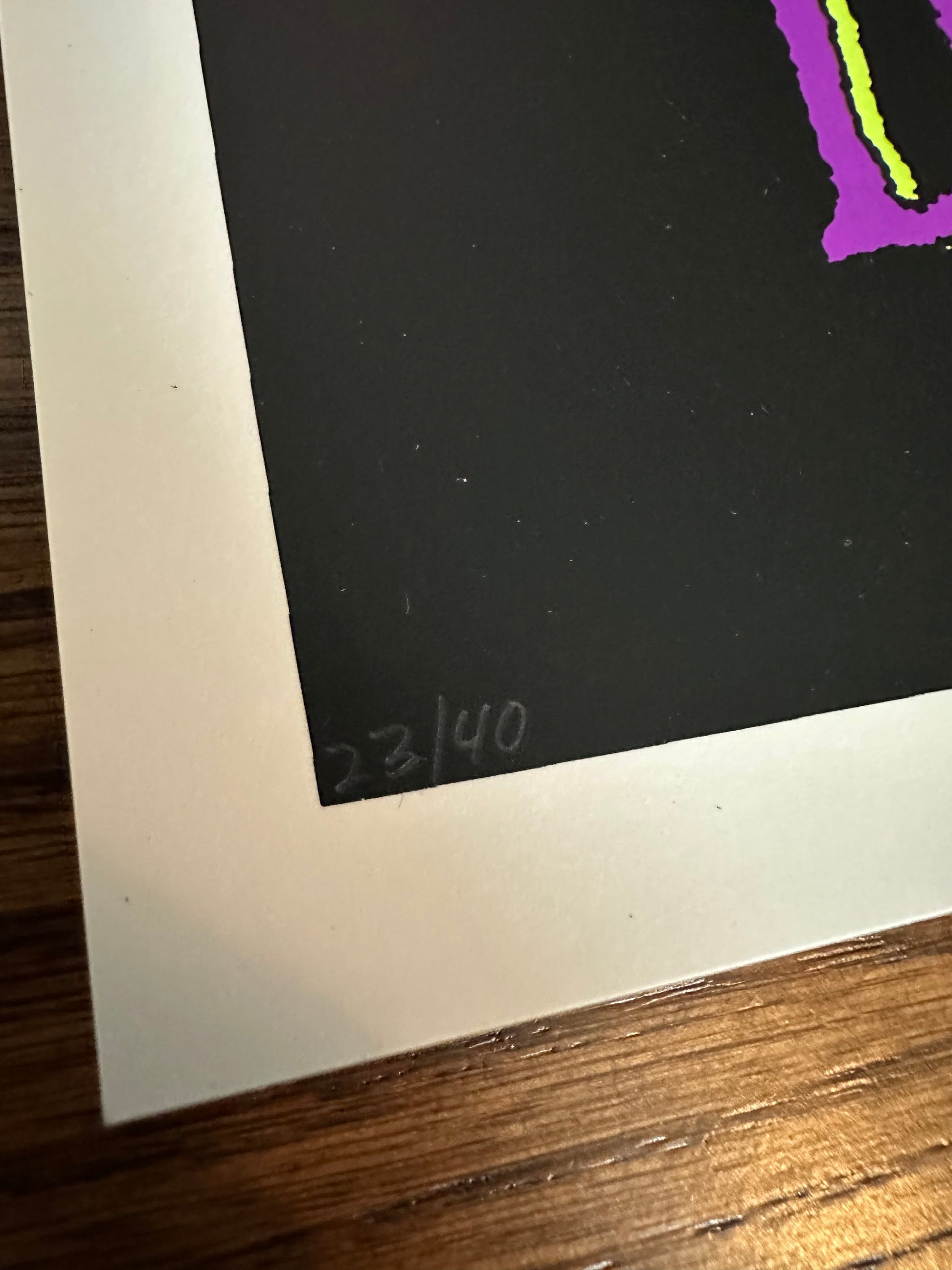 Rucking Fotten - Beetlejuice Glow in the Dark Variant 16x20 movie poster - detail image 5