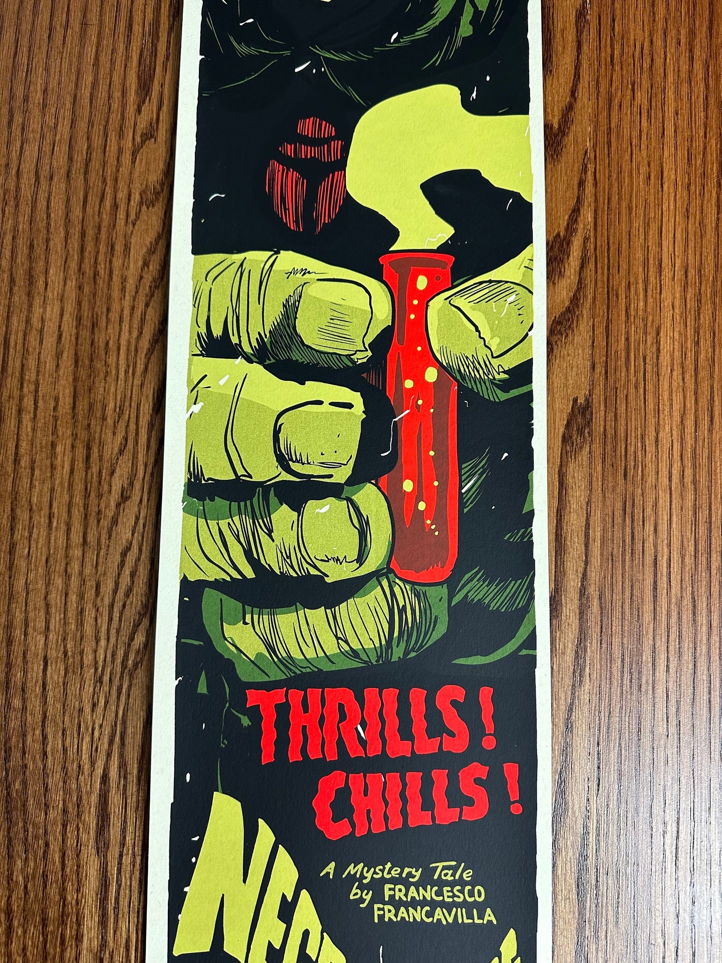 Francesco Francavilla – The Black Beetle, 8 x 36 in, art print, image 2