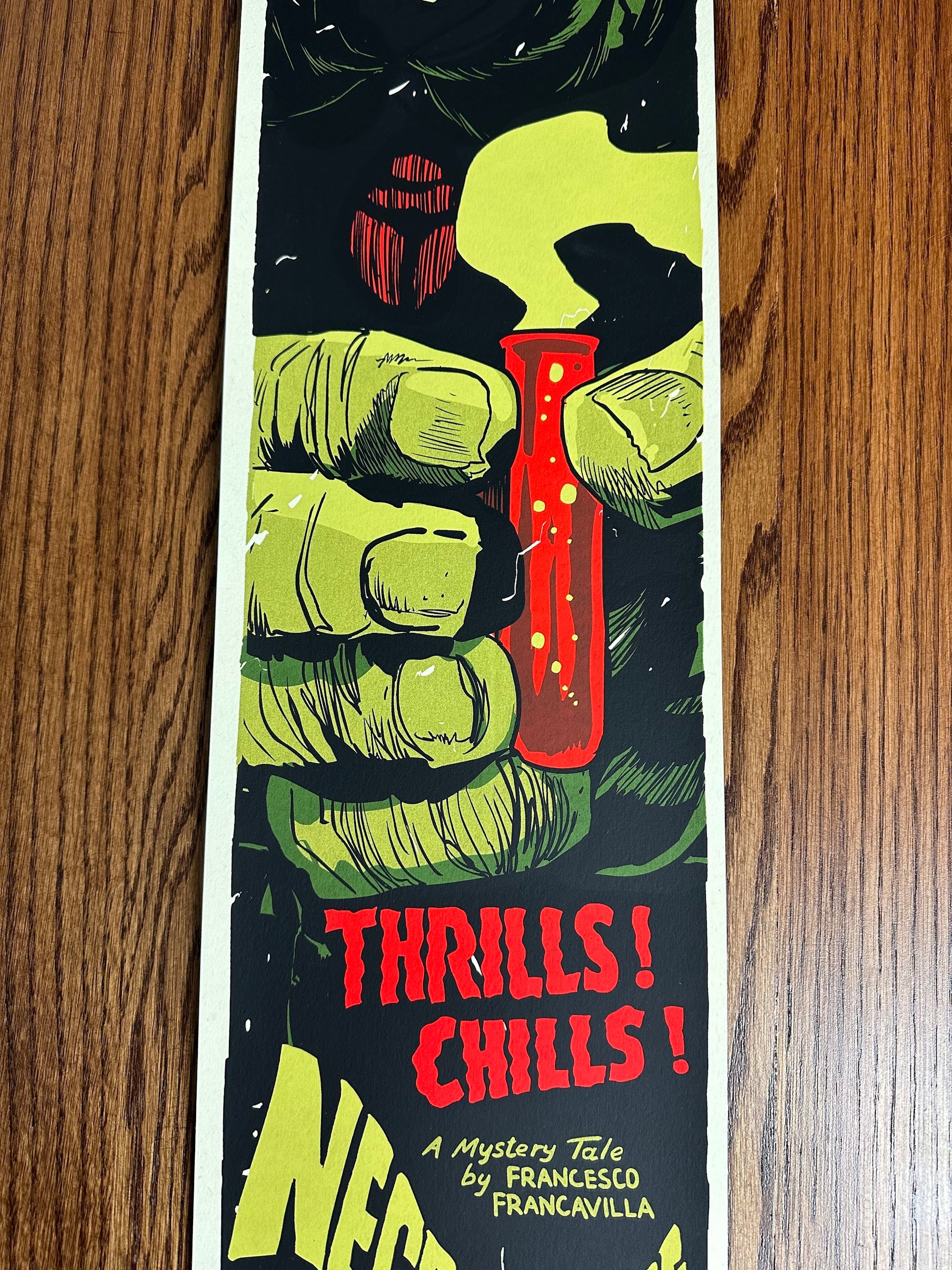 Francesco Francavilla – The Black Beetle, 8 x 36 in, art print, image 2