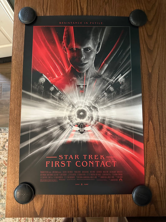 Florey – Star Trek First Contact Foil Variant, 24 x 36 in, poster