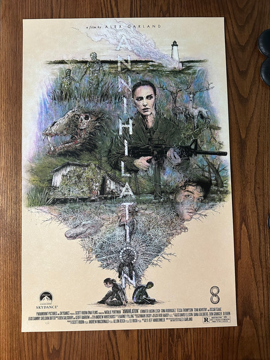 Andrew Rowland – Annihilation, 24 x 36 in, poster