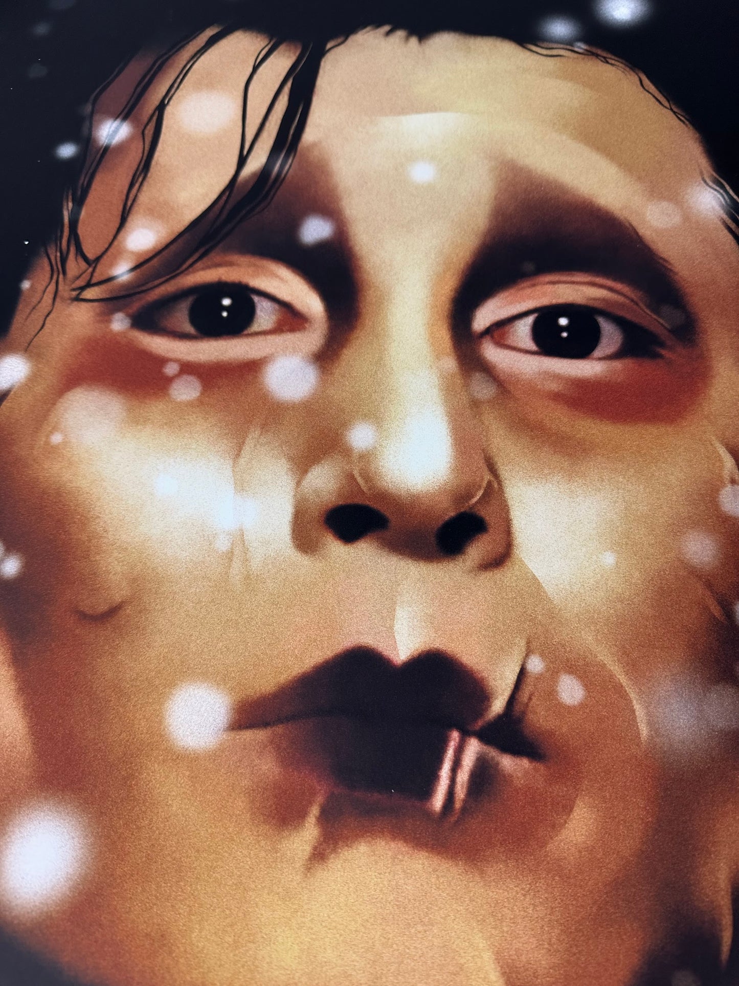 Little Troublemaker – Edward Scissorhands, 18 x 24 in, art print, image 2