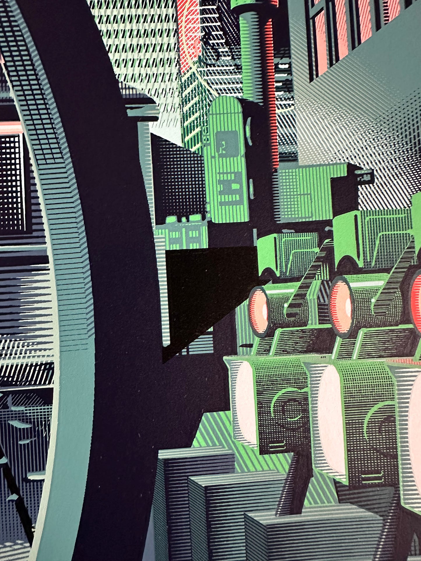 Laurent Durieux – Blade Runner No Expectation Boulevard, 24 x 36 in, poster, image 4