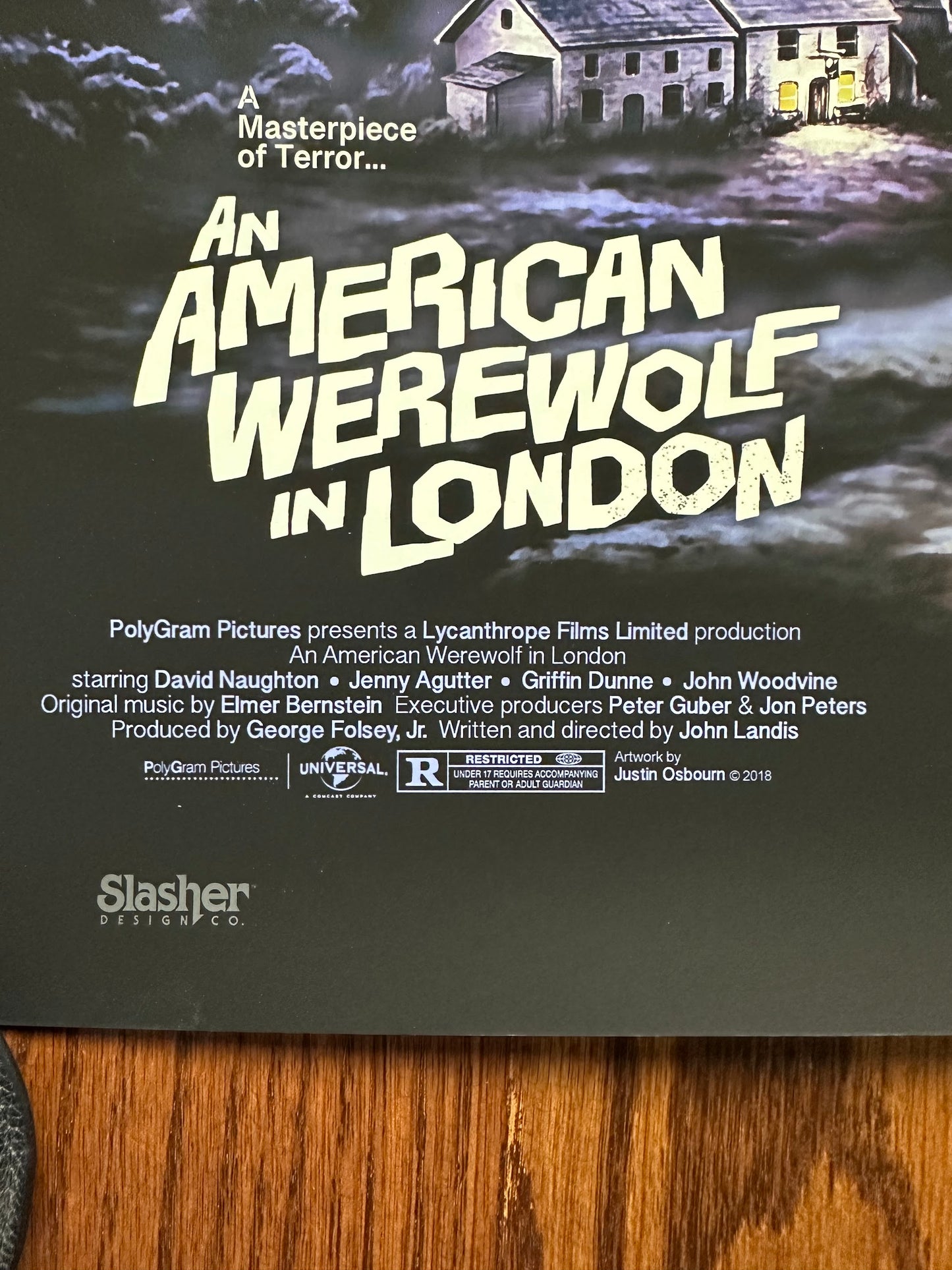 Justin Osbourn – American Werewolf in London, 18 x 24 in, art print, image 7