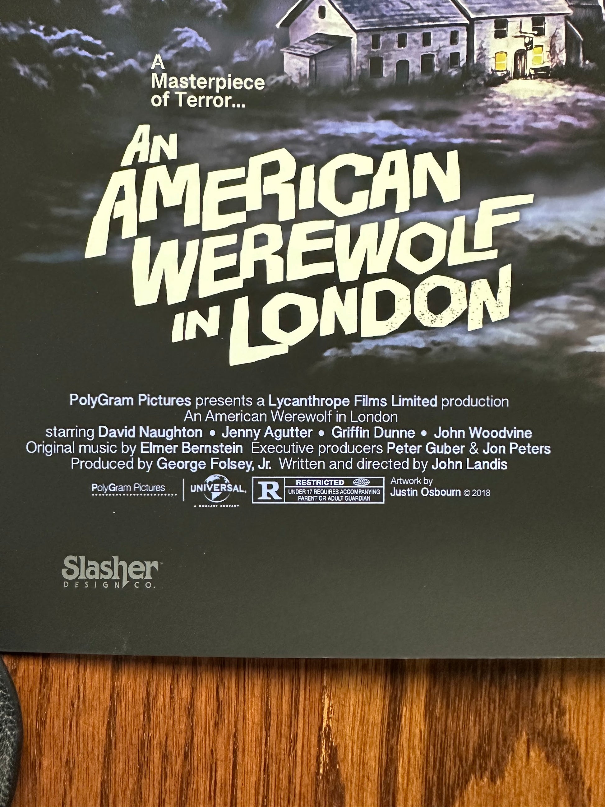 Justin Osbourn – American Werewolf in London, 18 x 24 in, art print, image 7
