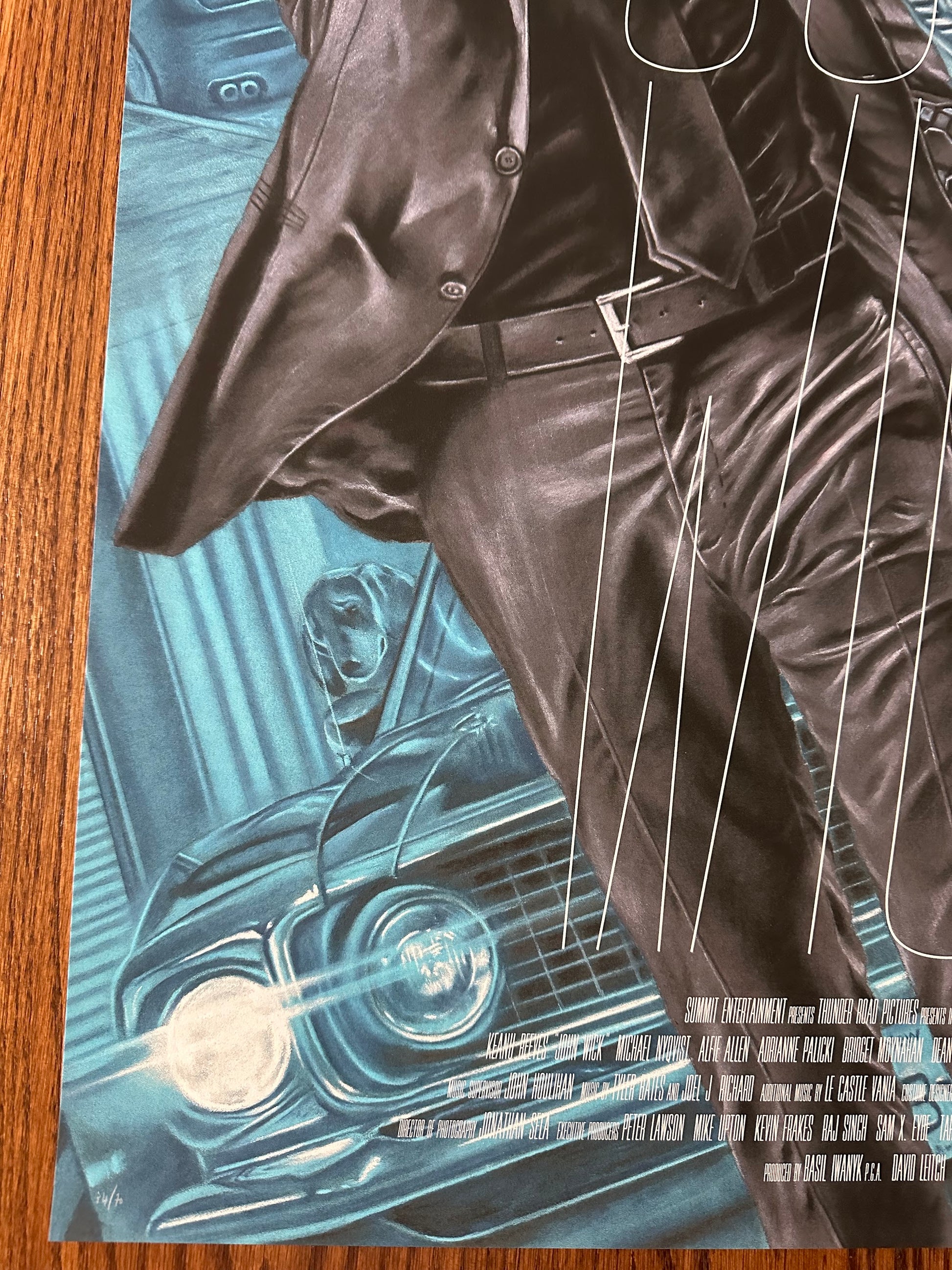 Victor Garduno – John Wick, 24 x 36 in, poster, image 5