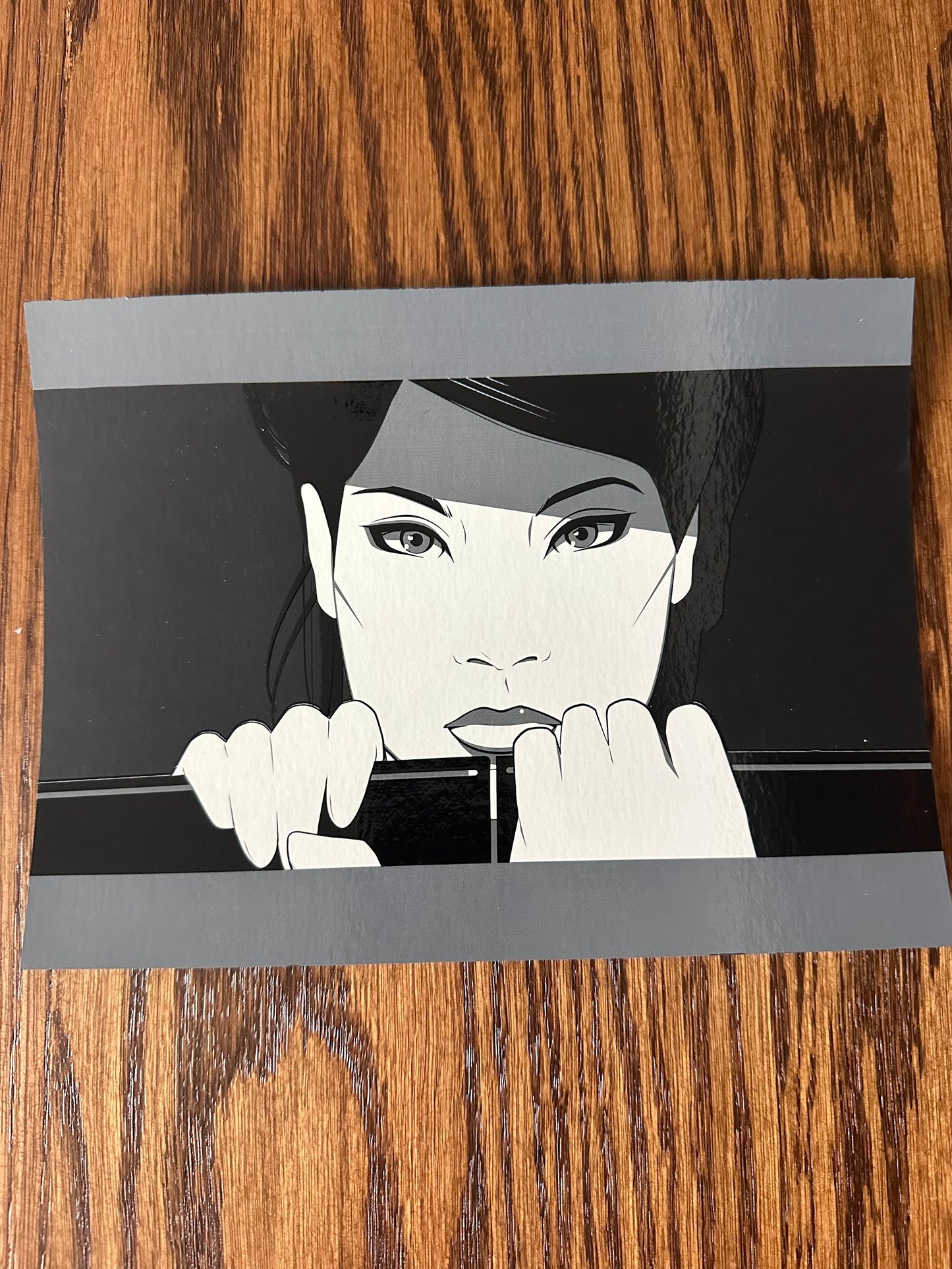 Craig Drake - Kill Bill O-Ren Handbill 6x9 art print