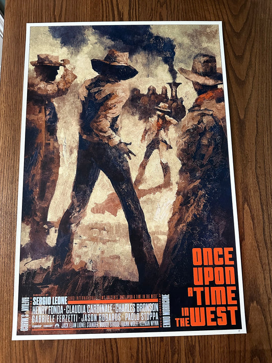 Karl Fitzgerald - Once Upon a Time in the West 24x36 movie poster