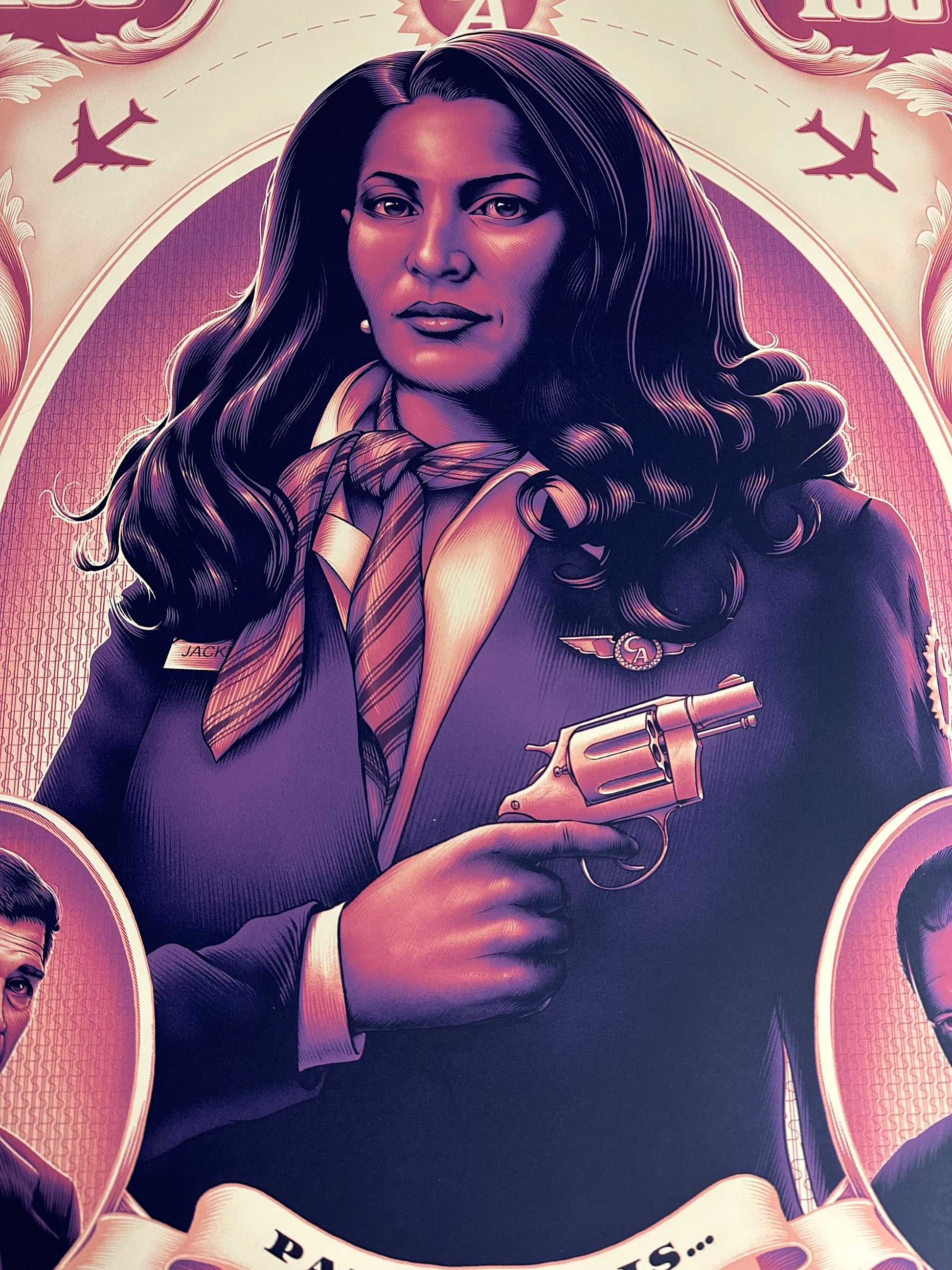 Daniel Castro Maia – Jackie Brown, 24 x 36 in, poster, image 3