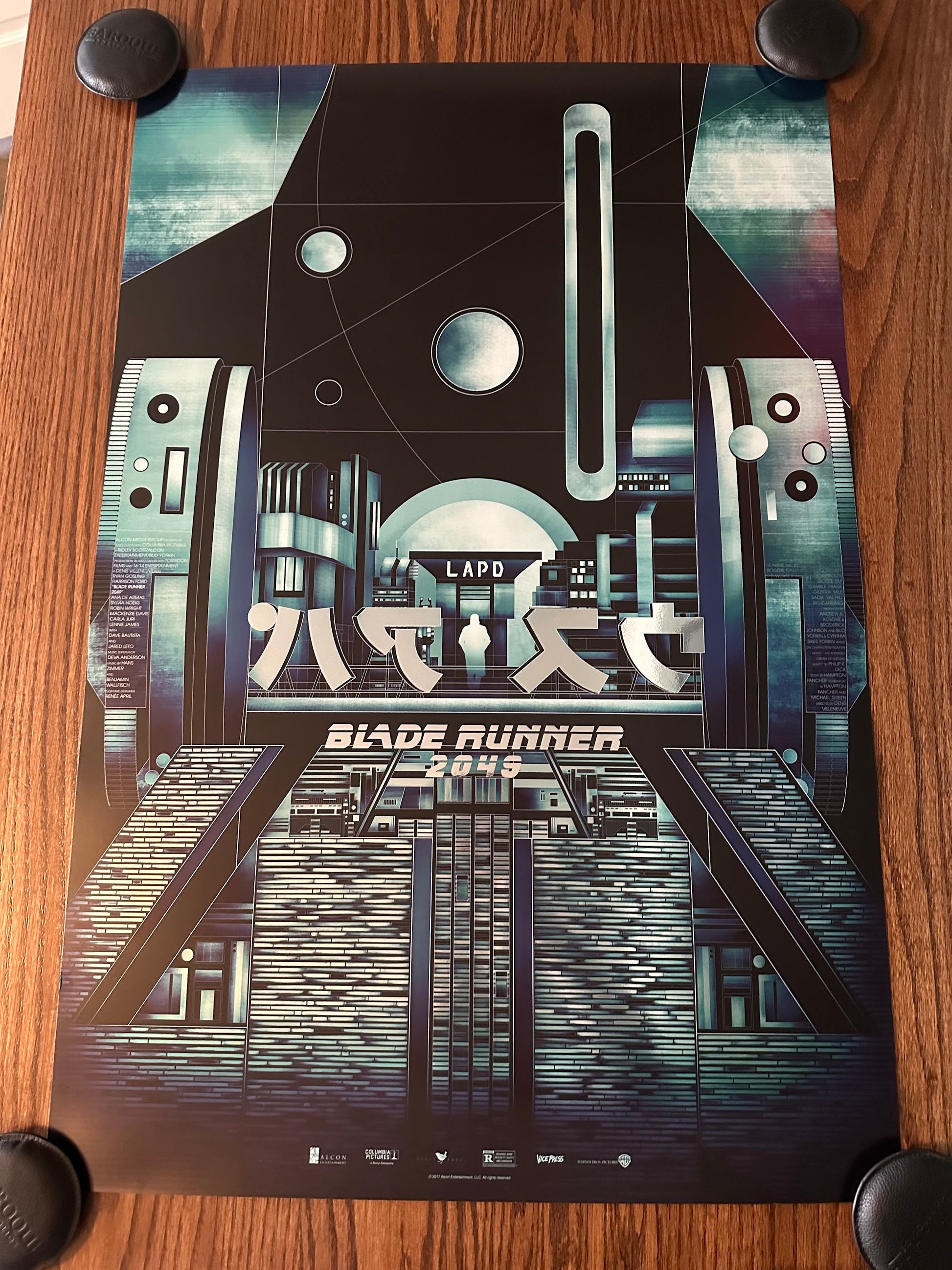 Nada Maktari – Blade Runner 2049 Foil Variant, 24 x 36 in, poster