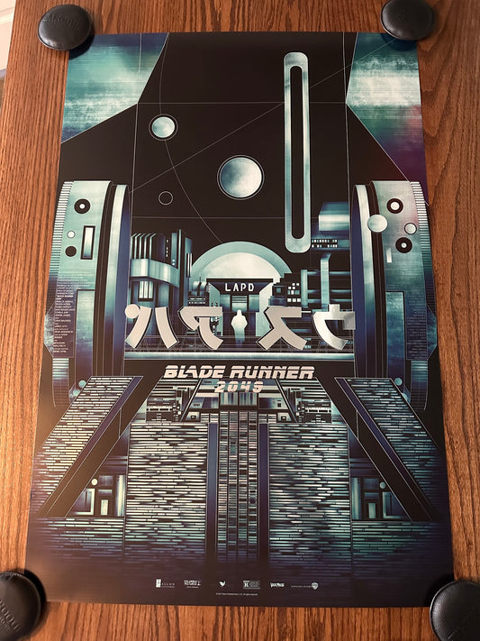 Nada Maktari – Blade Runner 2049 Foil Variant, 24 x 36 in, poster