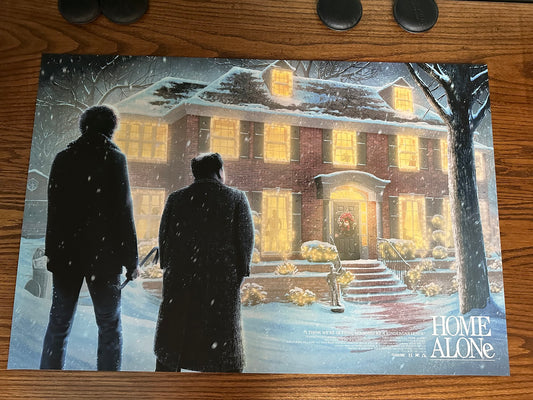 Kevin Wilson – Home Alone, 36 x 24 in, poster