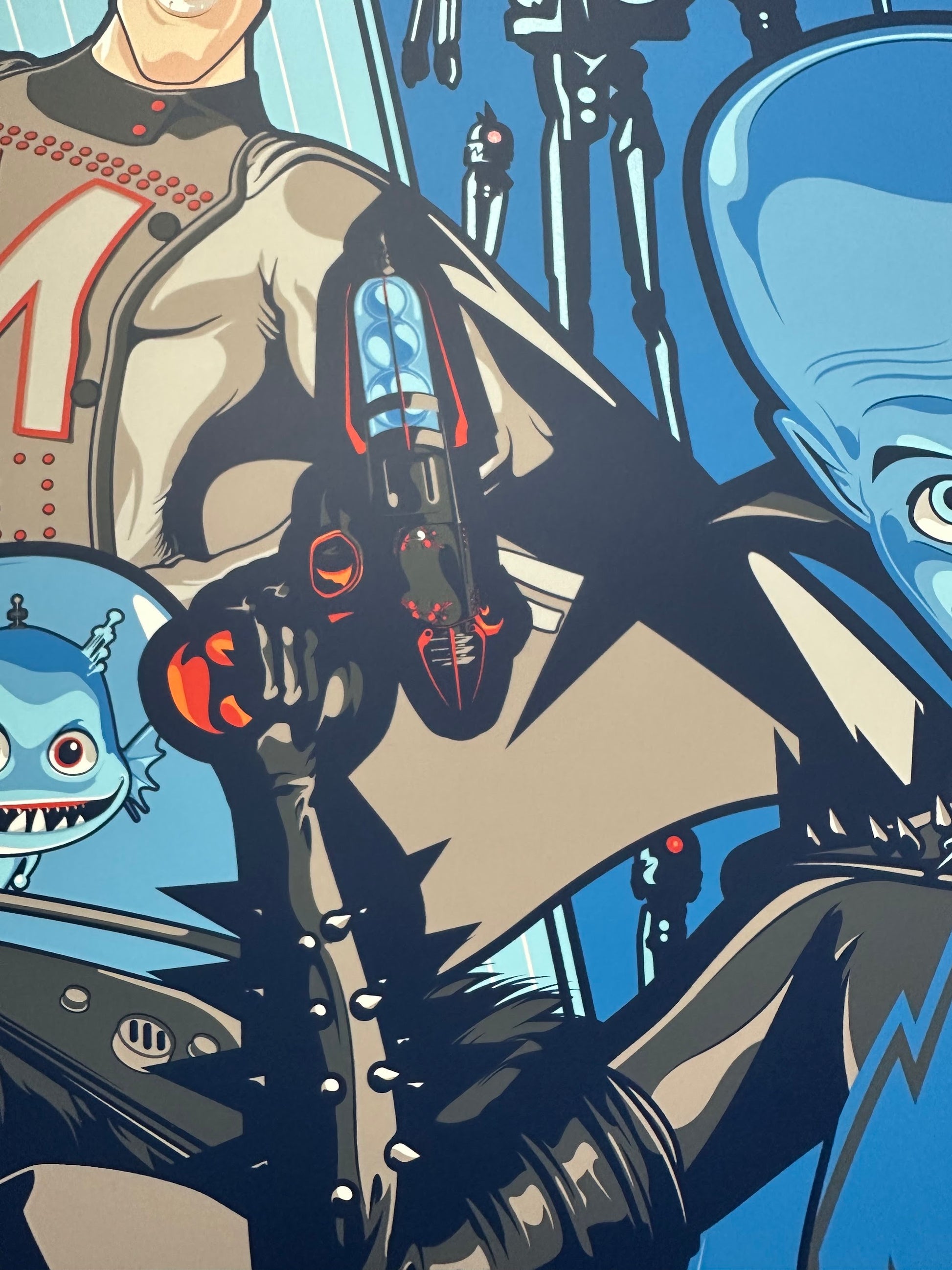 Salvador Anguiano – Megamind, 24 x 36 in, poster, image 6