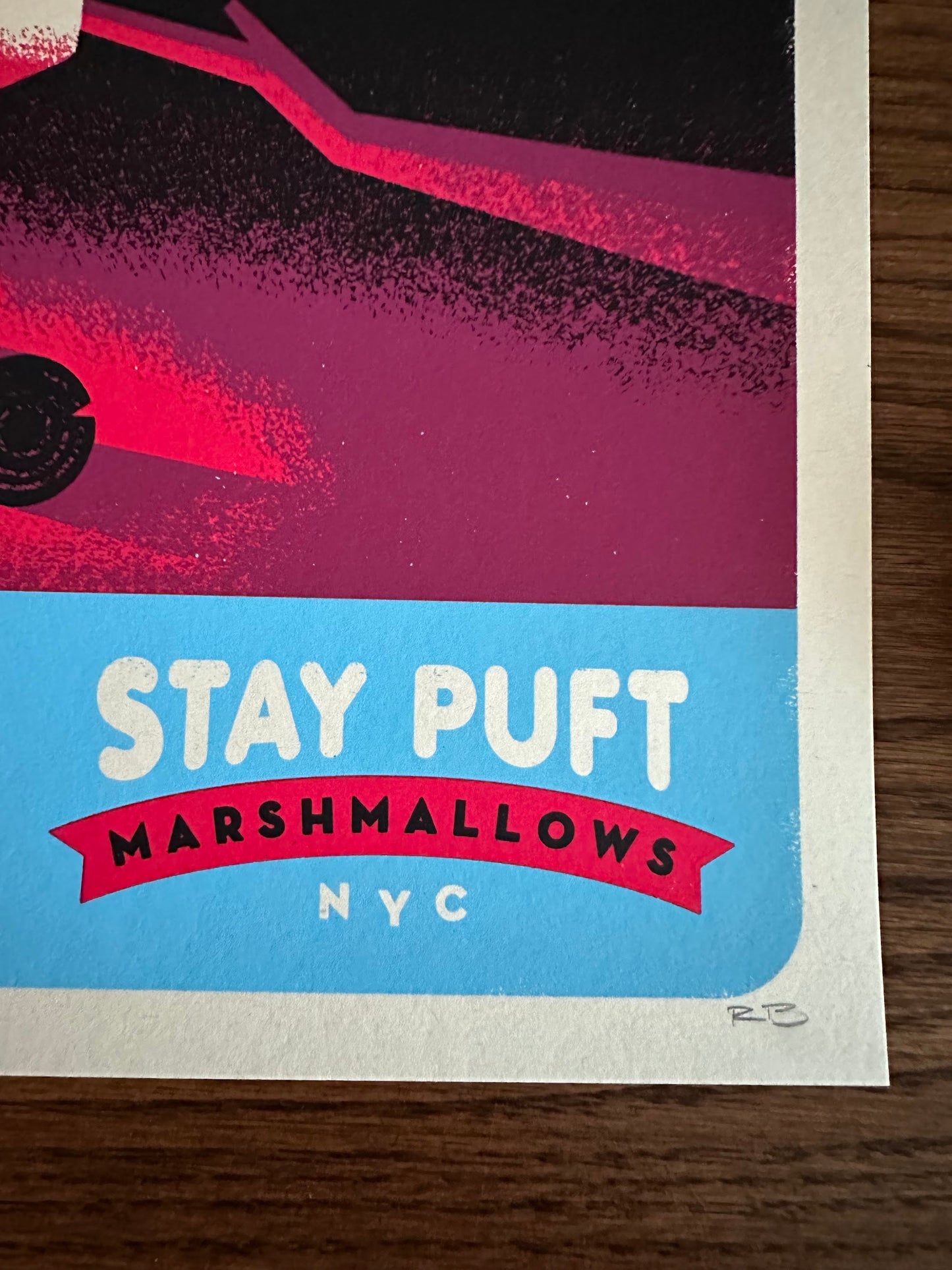 Ryan Brinkerhoff – Stay Puff Marshmellow Ghostbusters, 18 x 24 in, art print, image 5