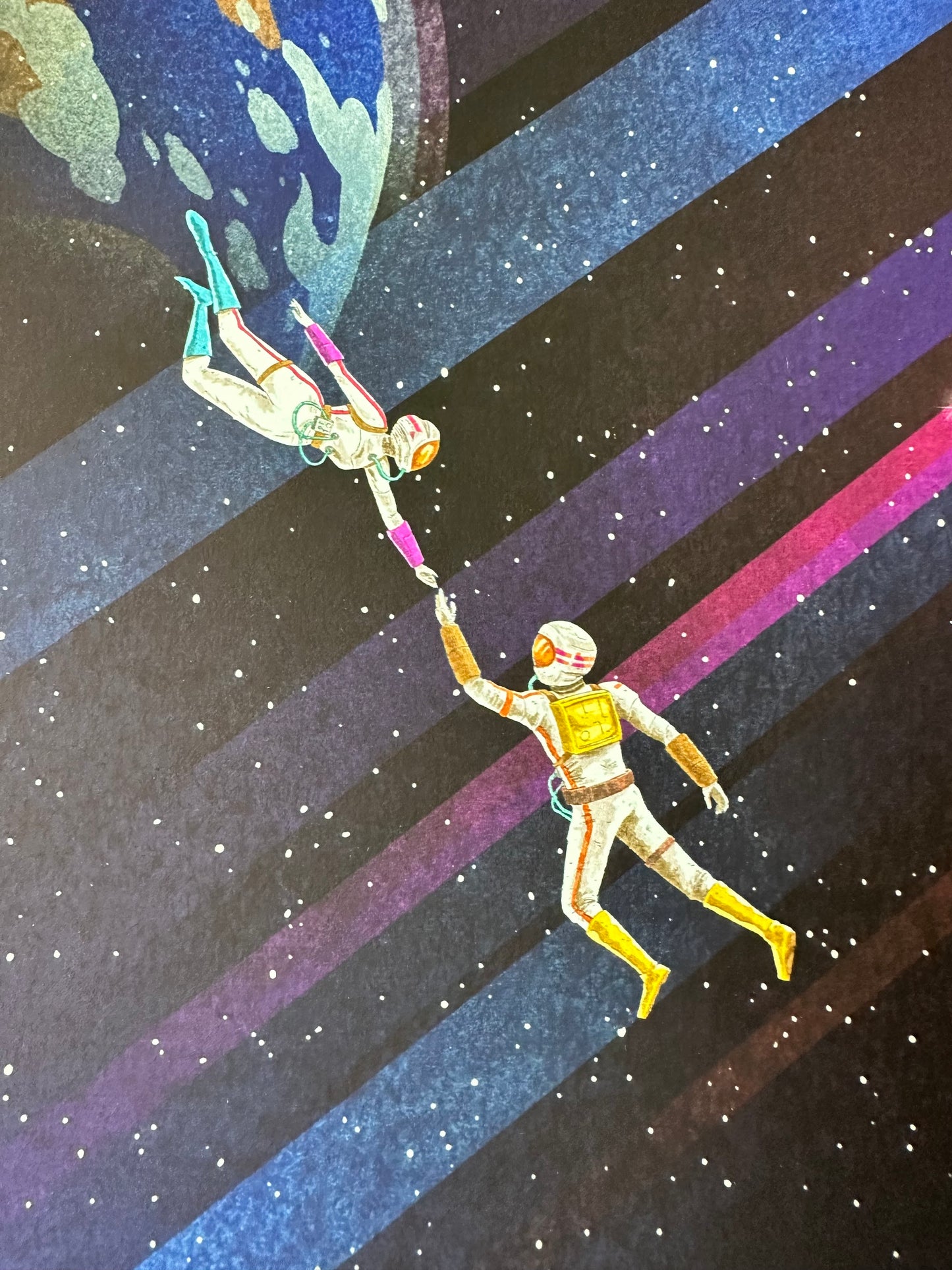 JJ Harrison – Astronaut in Space, 12 x 15 3/4 in, art print, image 3