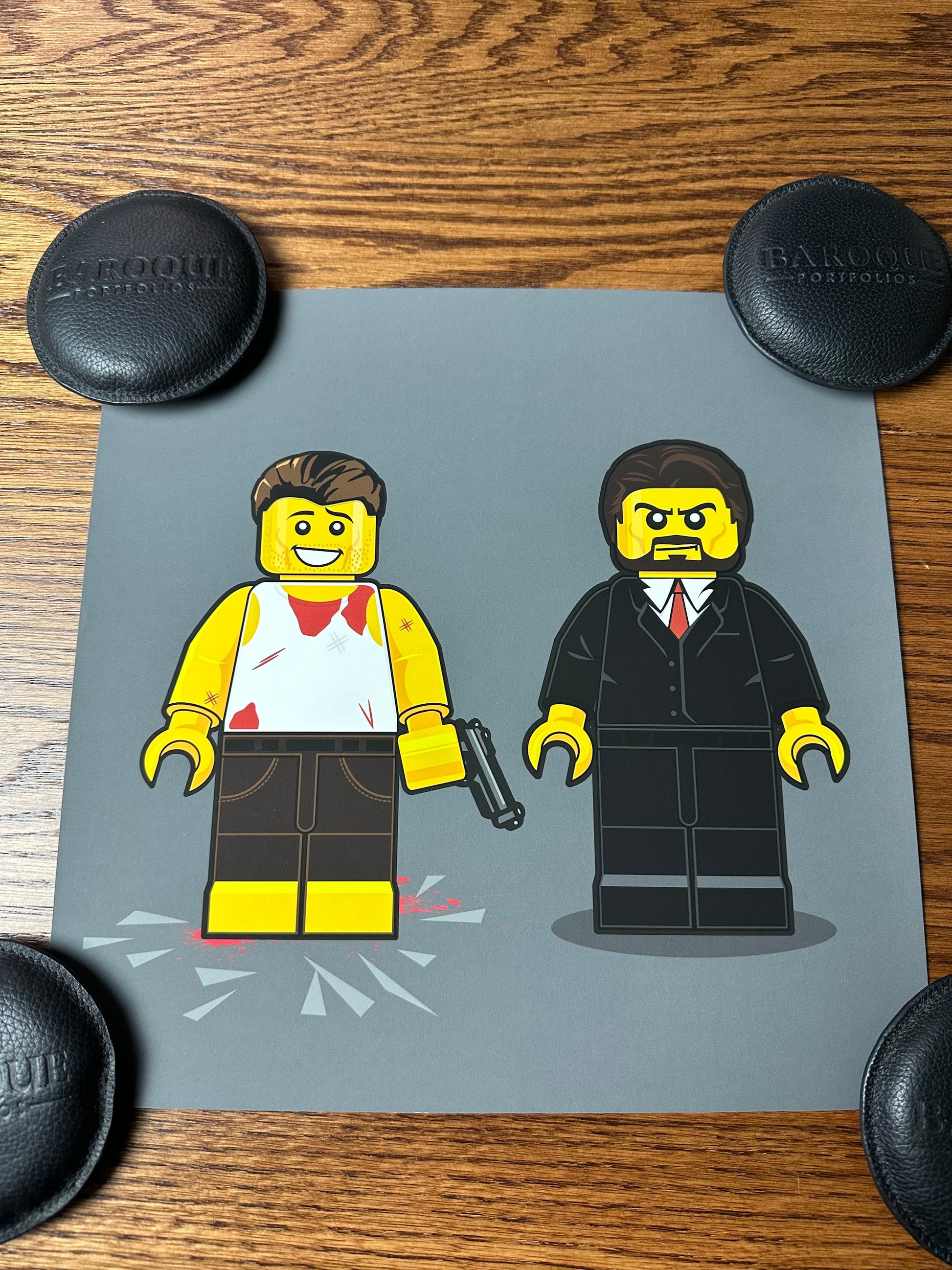 Dan Shearn – Lego Die Hard, 12 x 12 in, art print