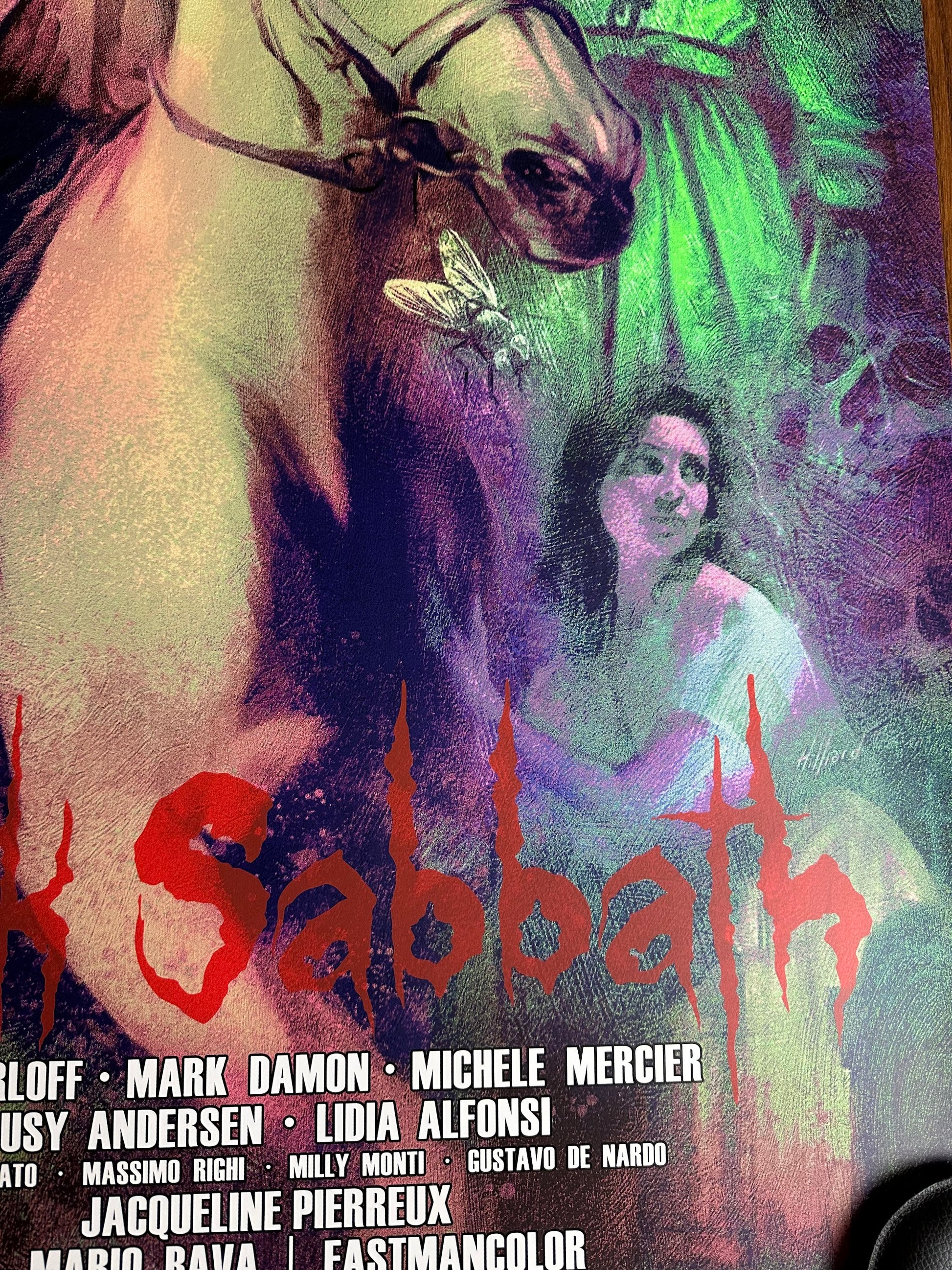 Richard Hilliard – Black Sabbath, 24 x 36 in, poster, image 4
